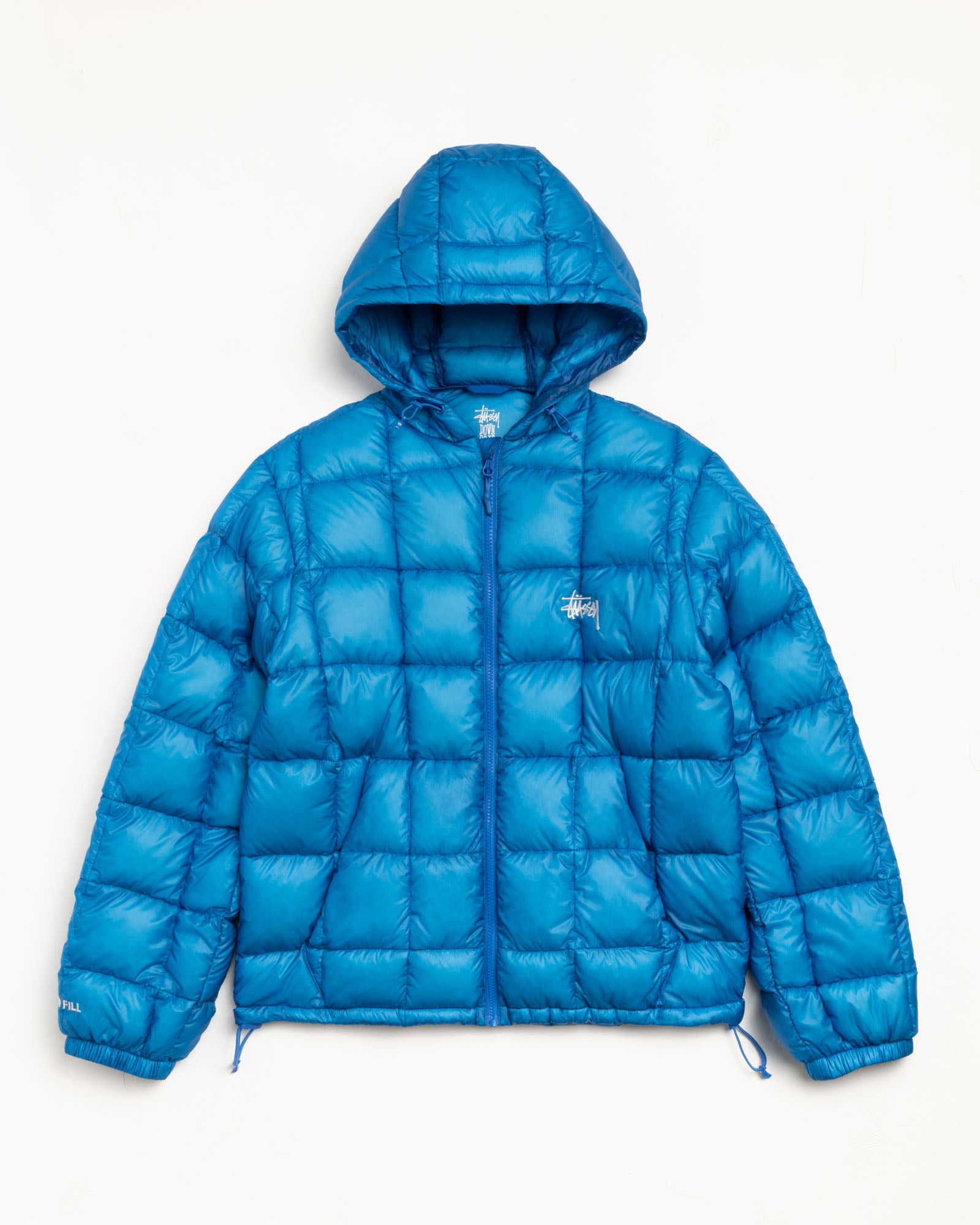 Midweight Hooded Puffer – Blue | Outerwear | Stüssy