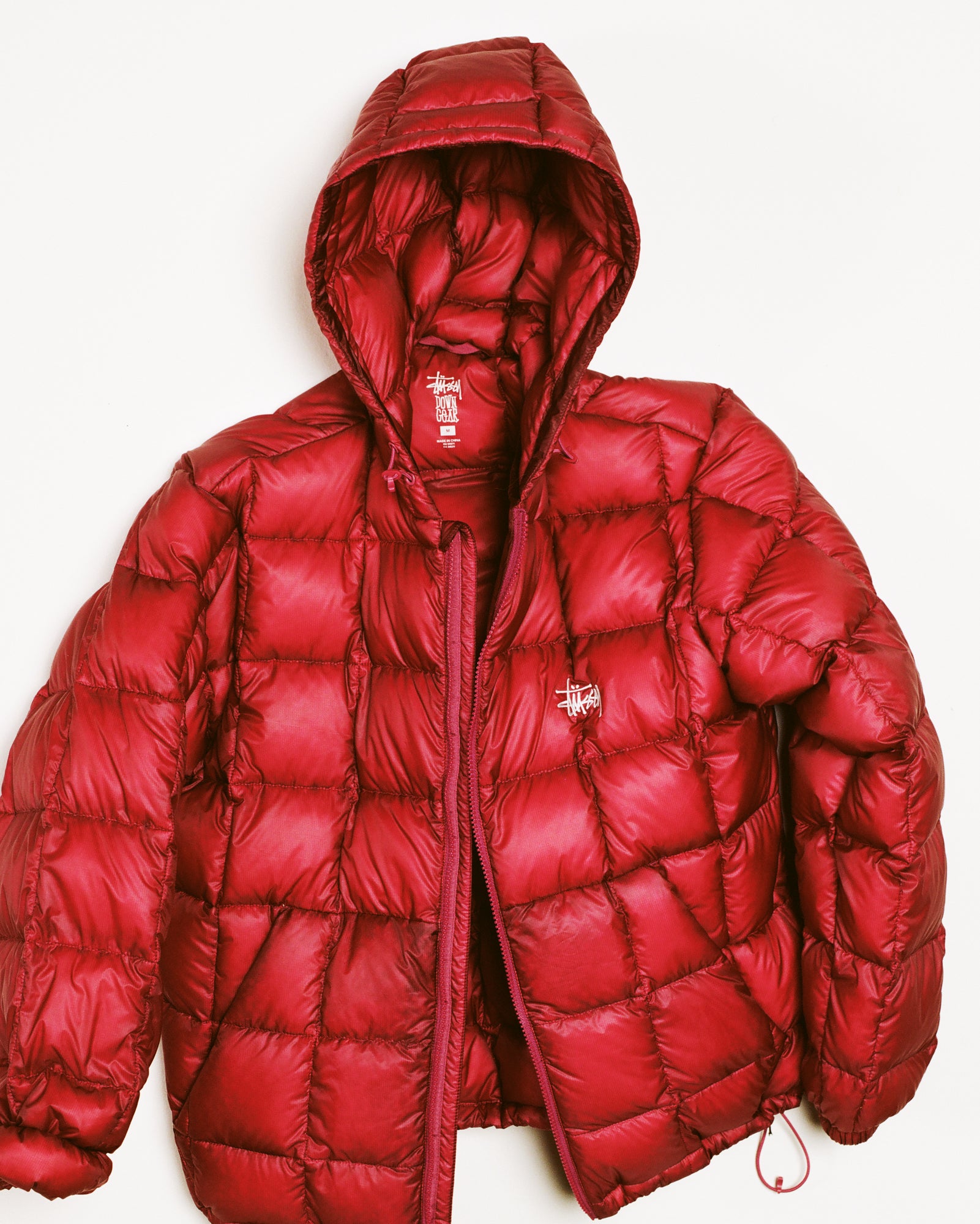 Midweight Hooded Puffer - Fuchsia | Outerwear | Stüssy