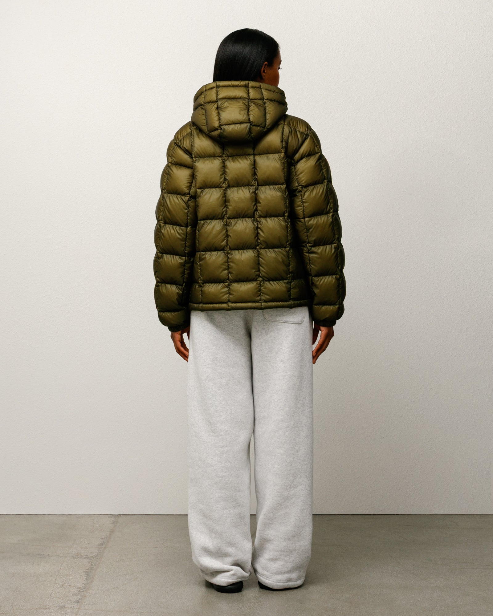 Midweight Hooded Puffer - Olive | Outerwear | Stüssy