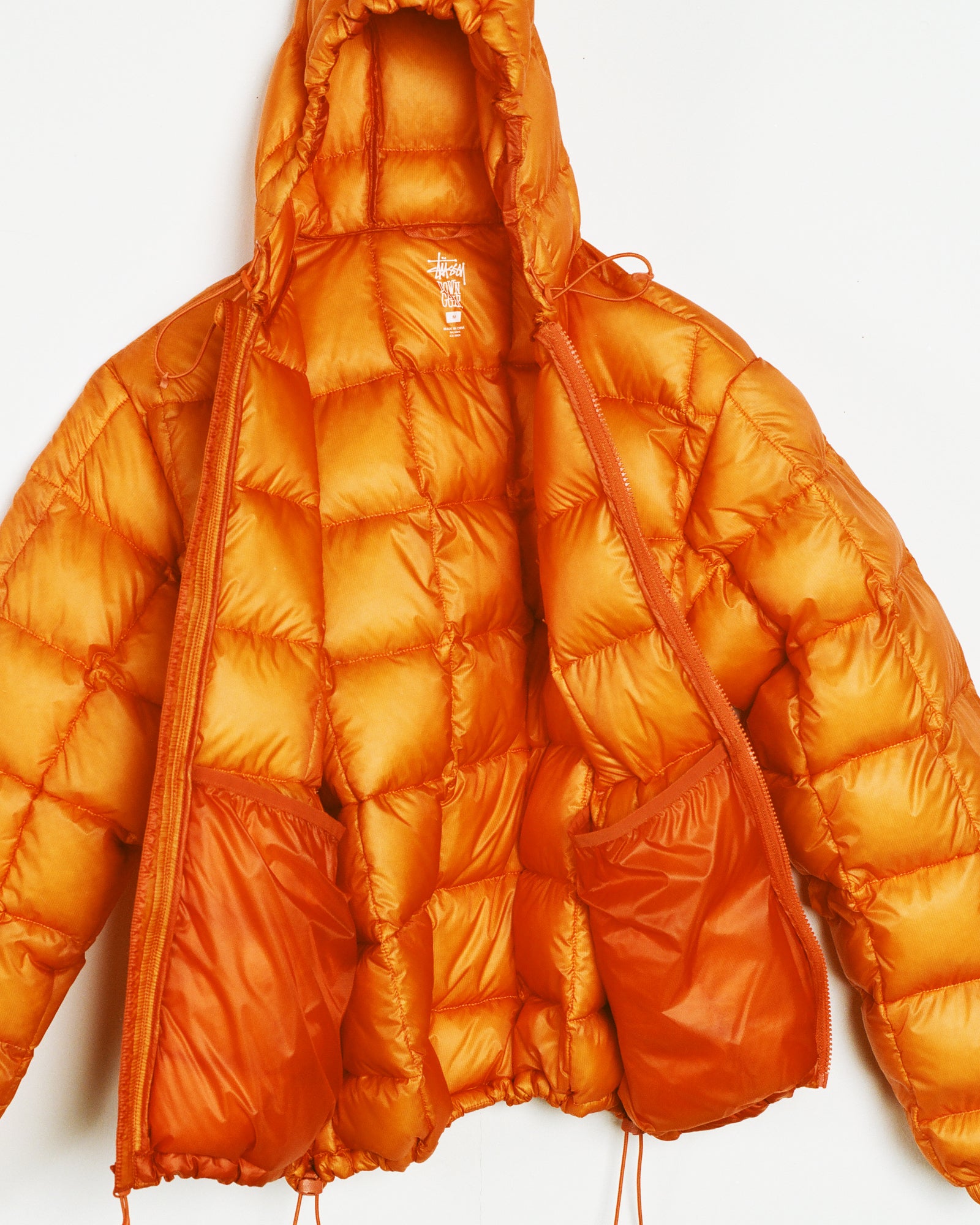 Midweight Hooded Puffer - Orange | Outerwear | Stüssy