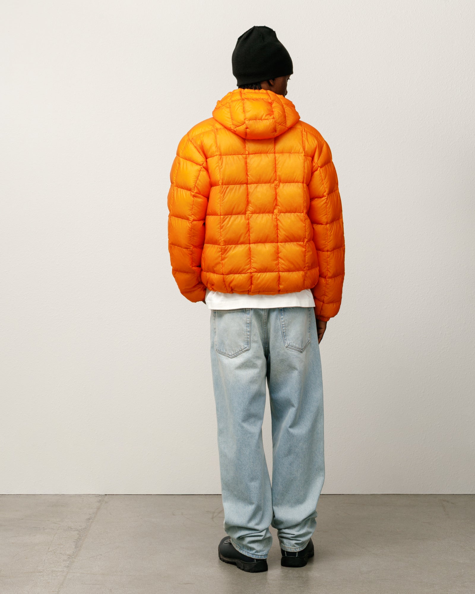 Midweight Hooded Puffer - Orange | Outerwear | Stüssy