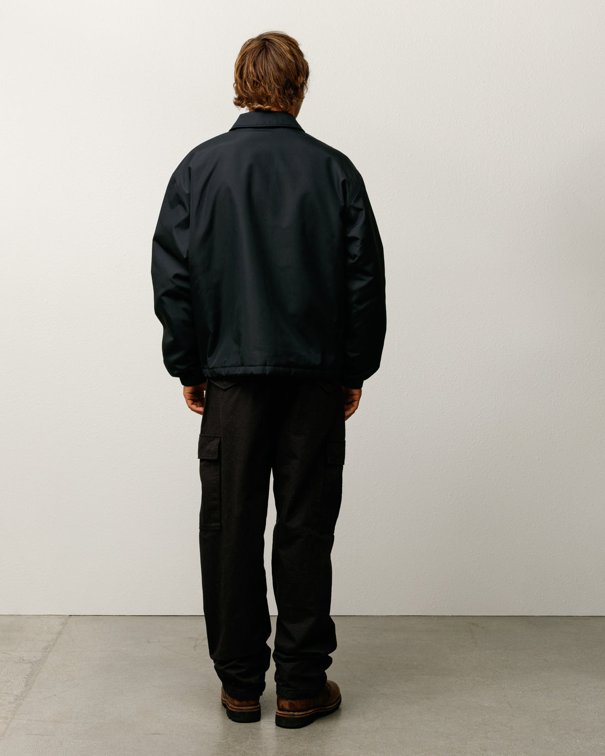 Coaches Jacket – Black | Outerwear | Stüssy
