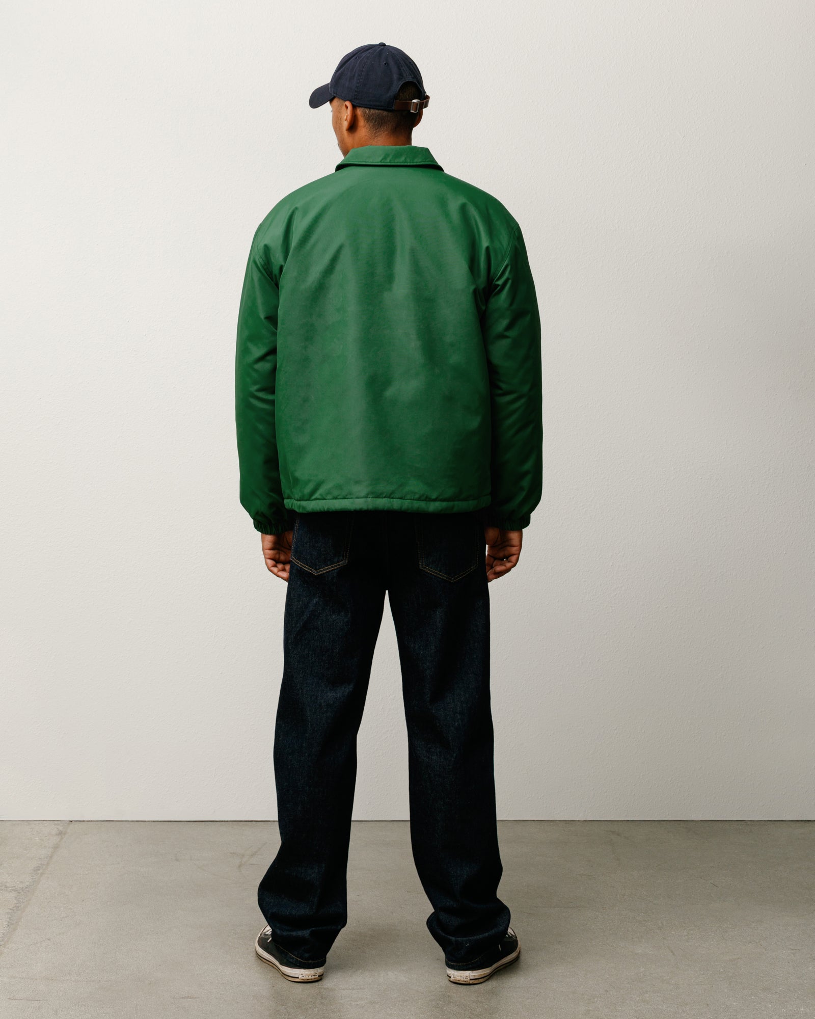 Coaches Jacket – Green | Outerwear | Stüssy