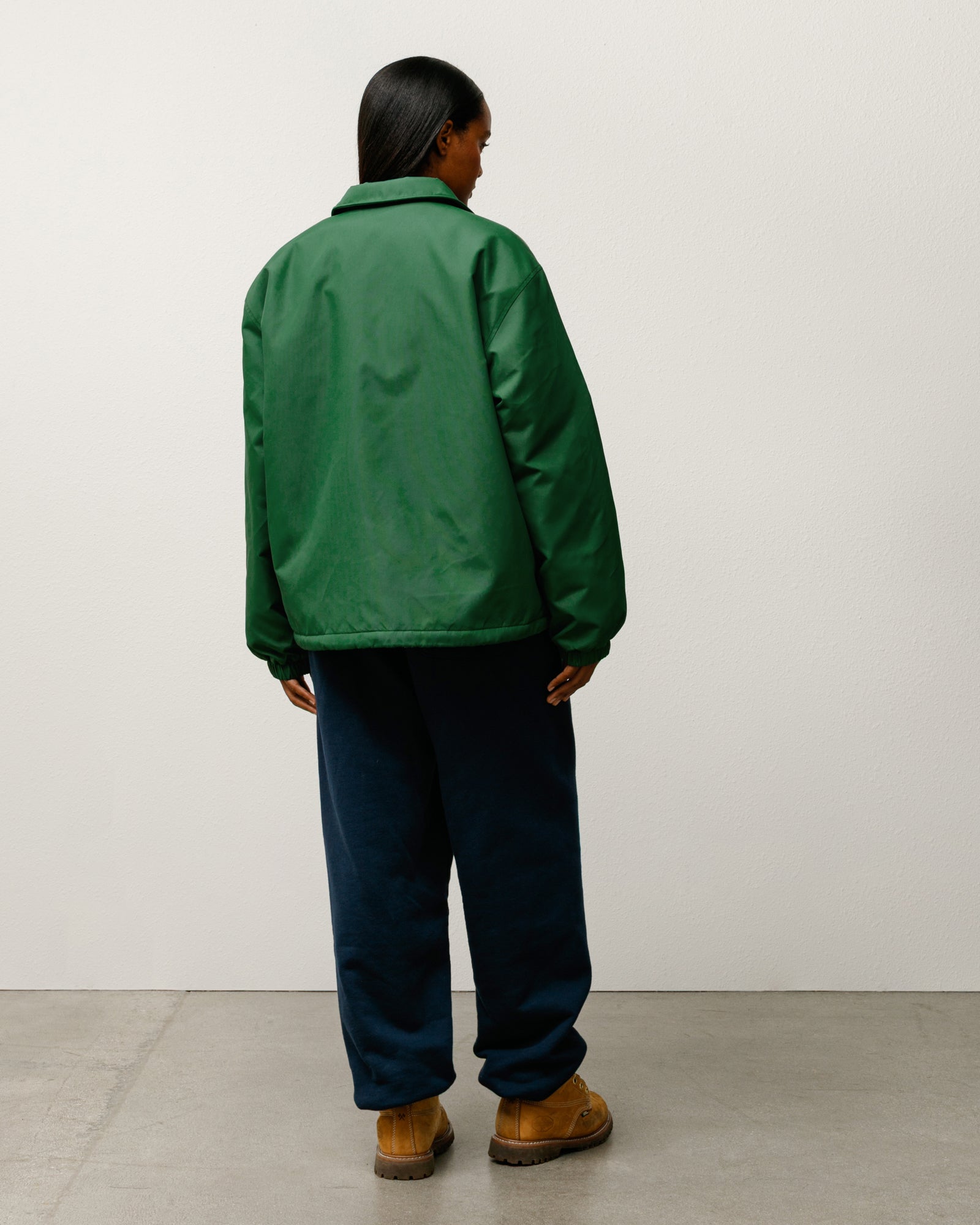 Coaches Jacket – Green | Outerwear | Stüssy