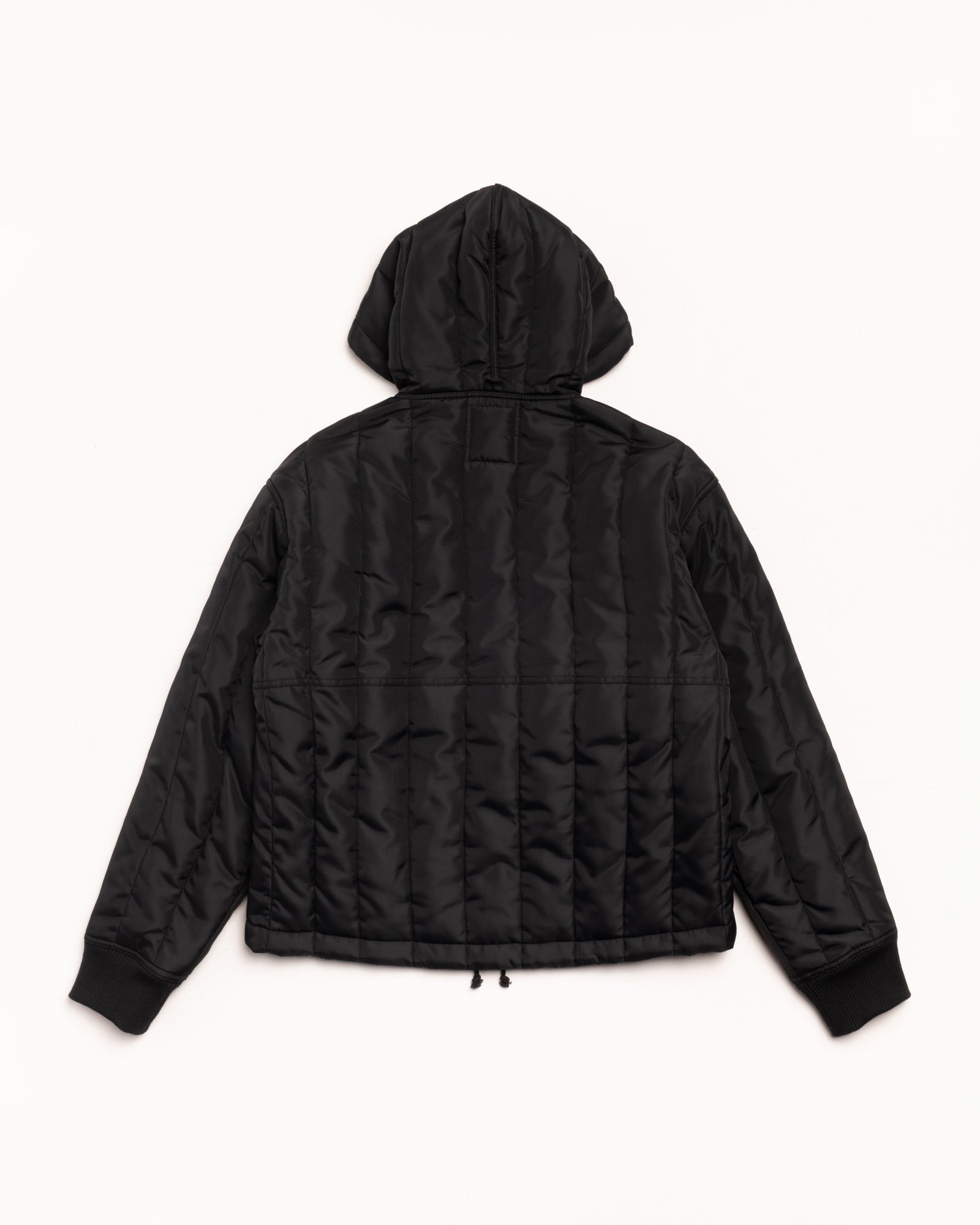 Quilted Nylon Work Jacket – Black | Outerwear | Stüssy