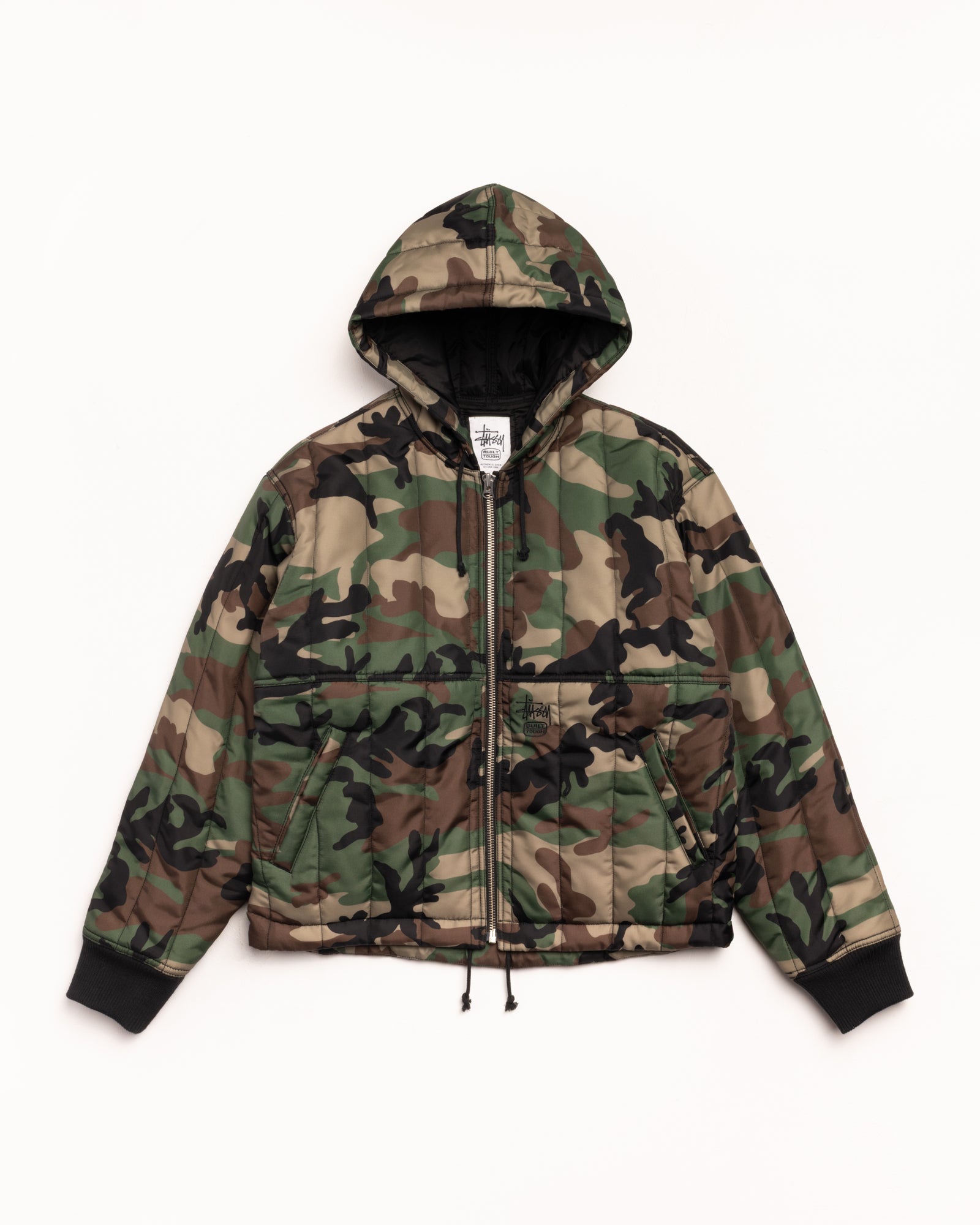 J.DEAN 　Stussy オリーブグリーン ファーダウン J.DEAN Stussy オリーブグリーン ファーダウン J.DEAN 様専用