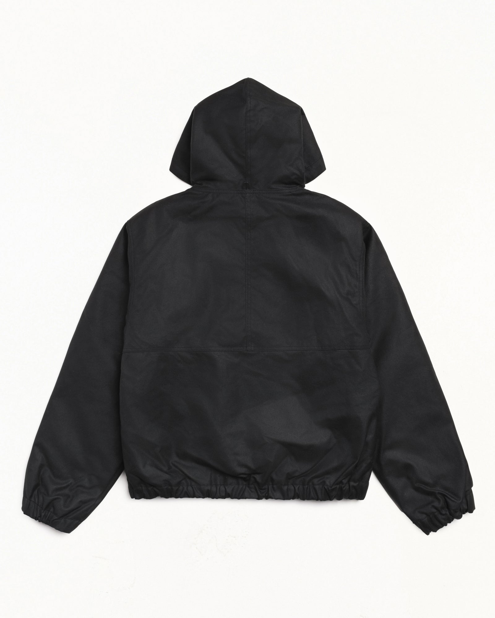 Waxed Cotton Work Jacket – Black | Outerwear | Stüssy