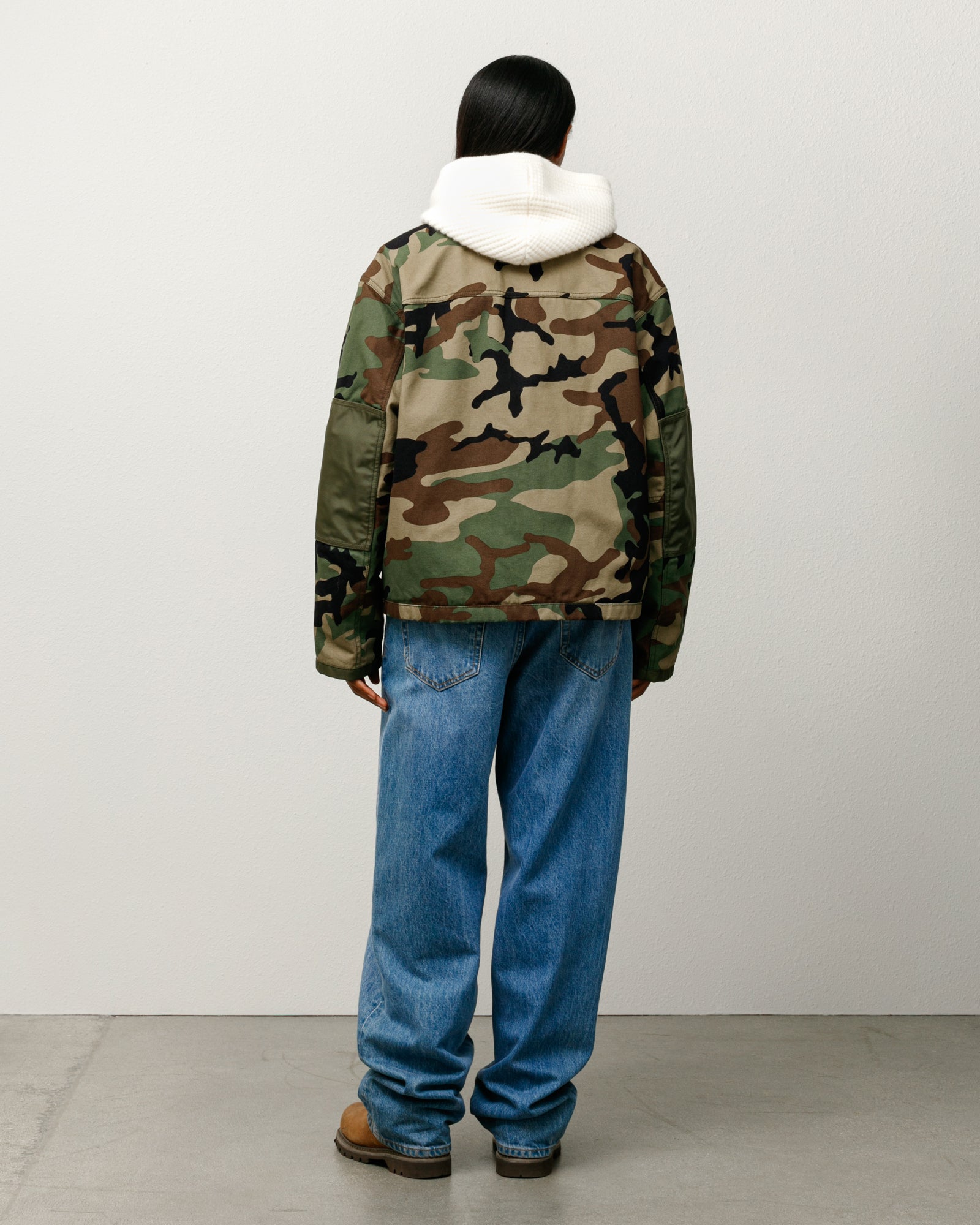 ジャケット・アウター Stussy work jacket camo s Stussy Camo Utility Work Jacket | Stussy Camo Jacket