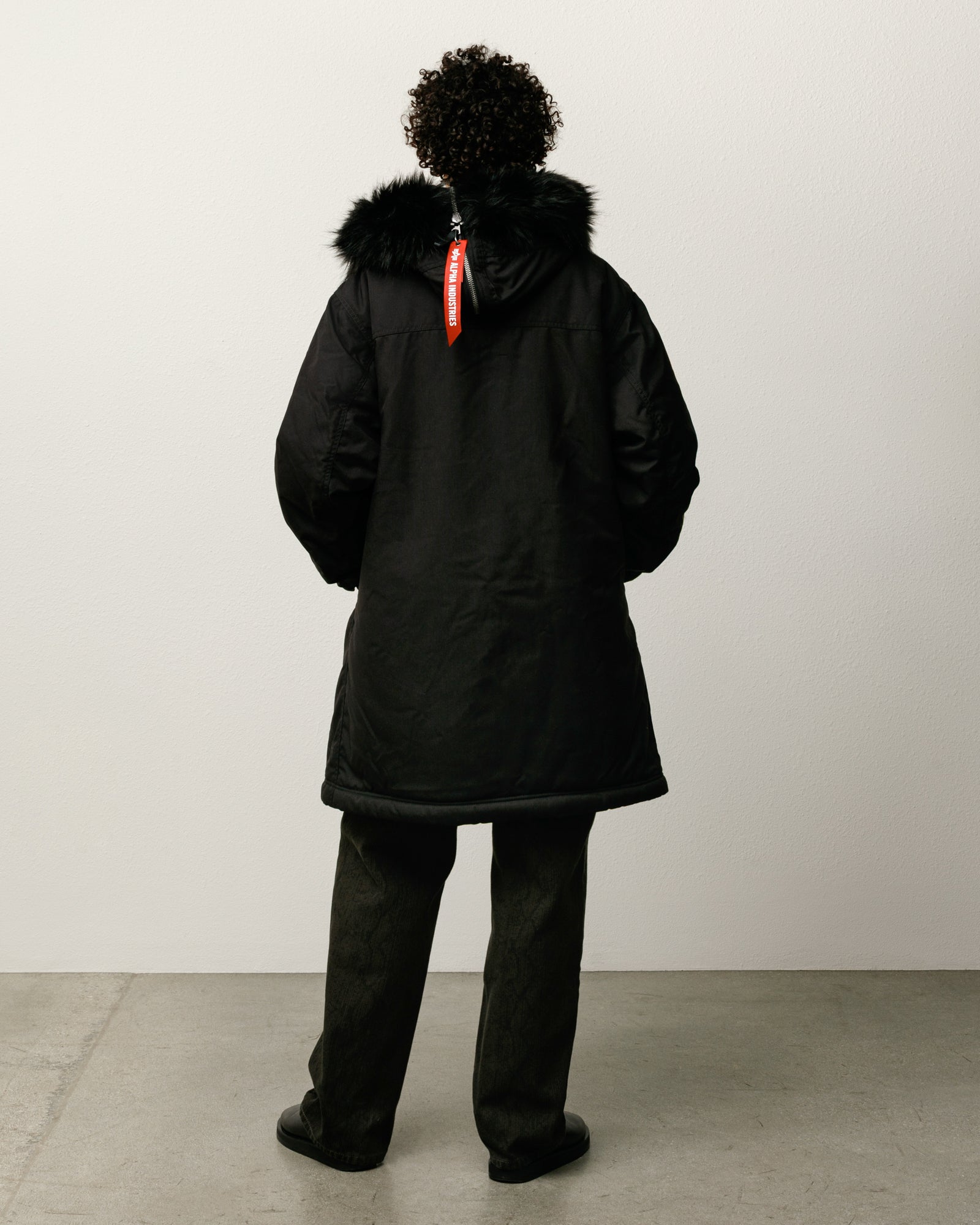 Stüssy Alpha Winter Parka – Black | Outerwear | Stüssy