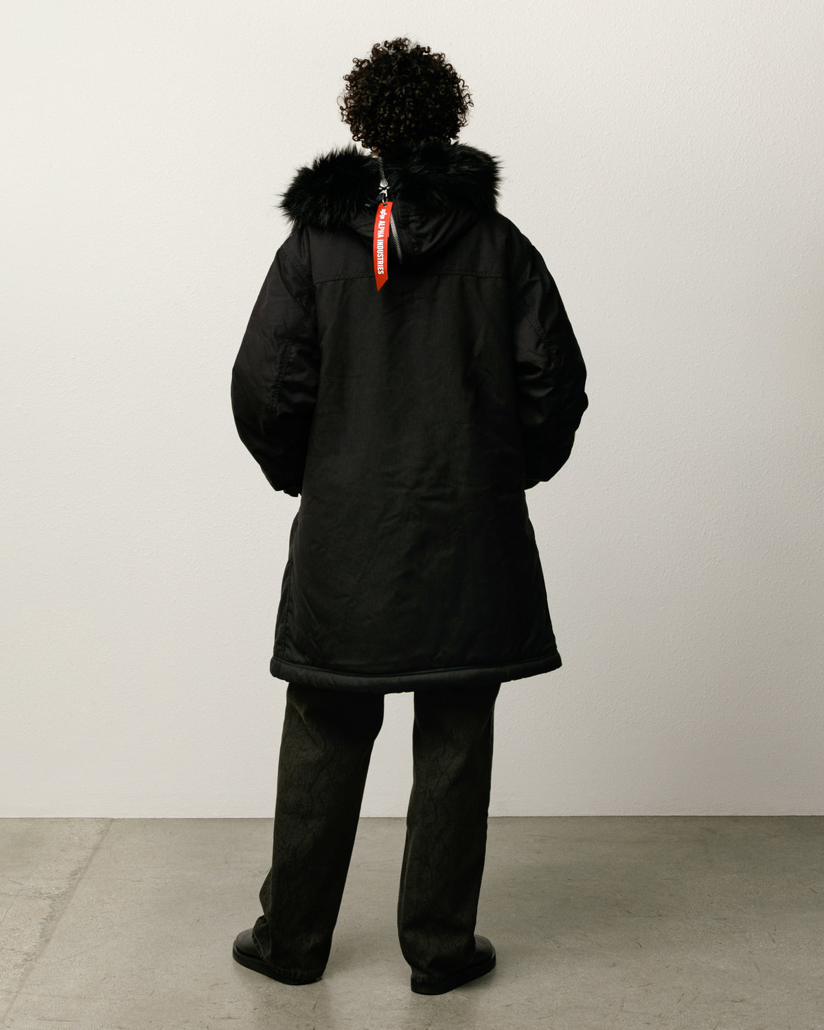 Stüssy Alpha Winter Parka – Black | Outerwear | Stüssy