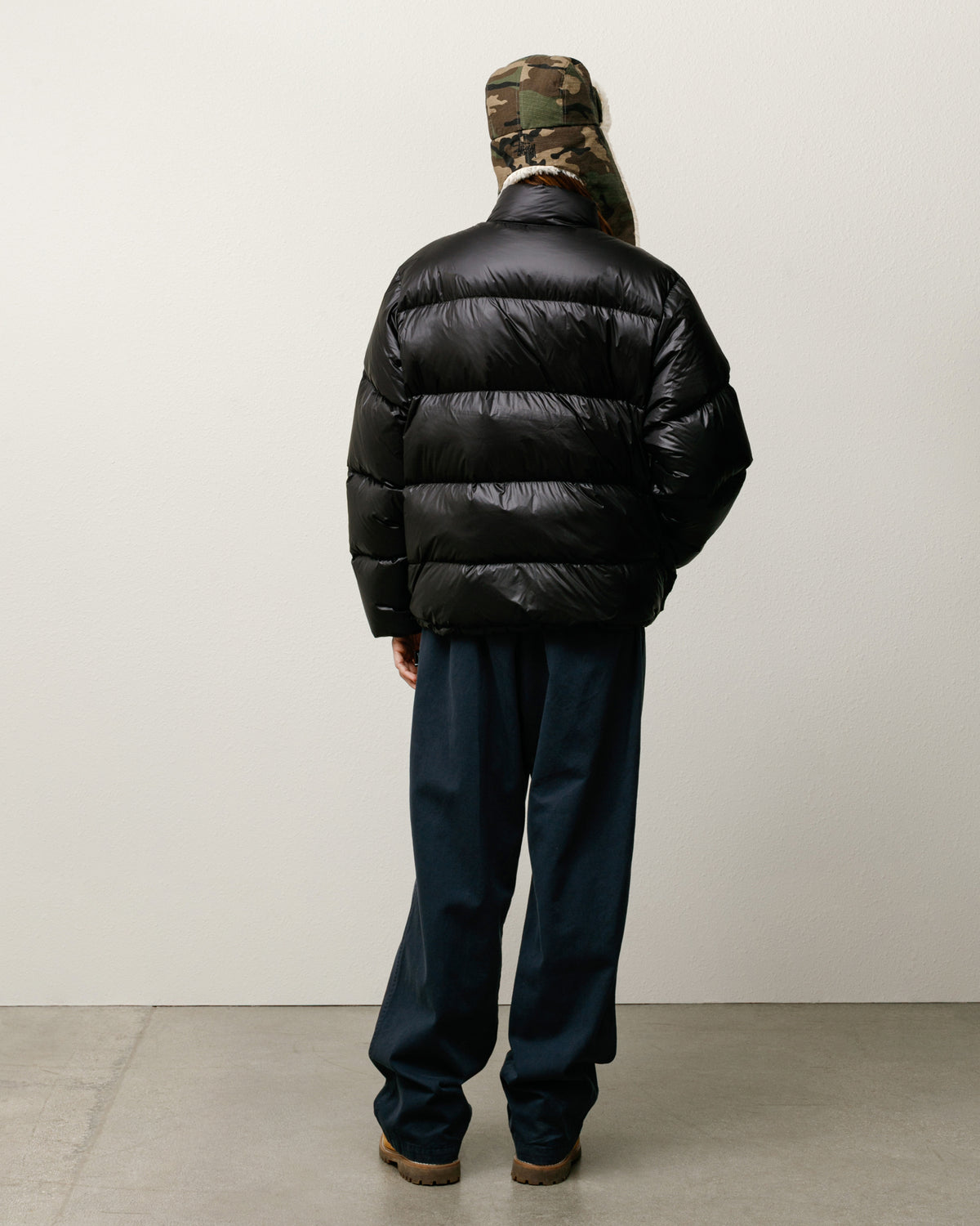 Micro Ripstop Down Jacket – Jet Black | Outerwear | Stüssy