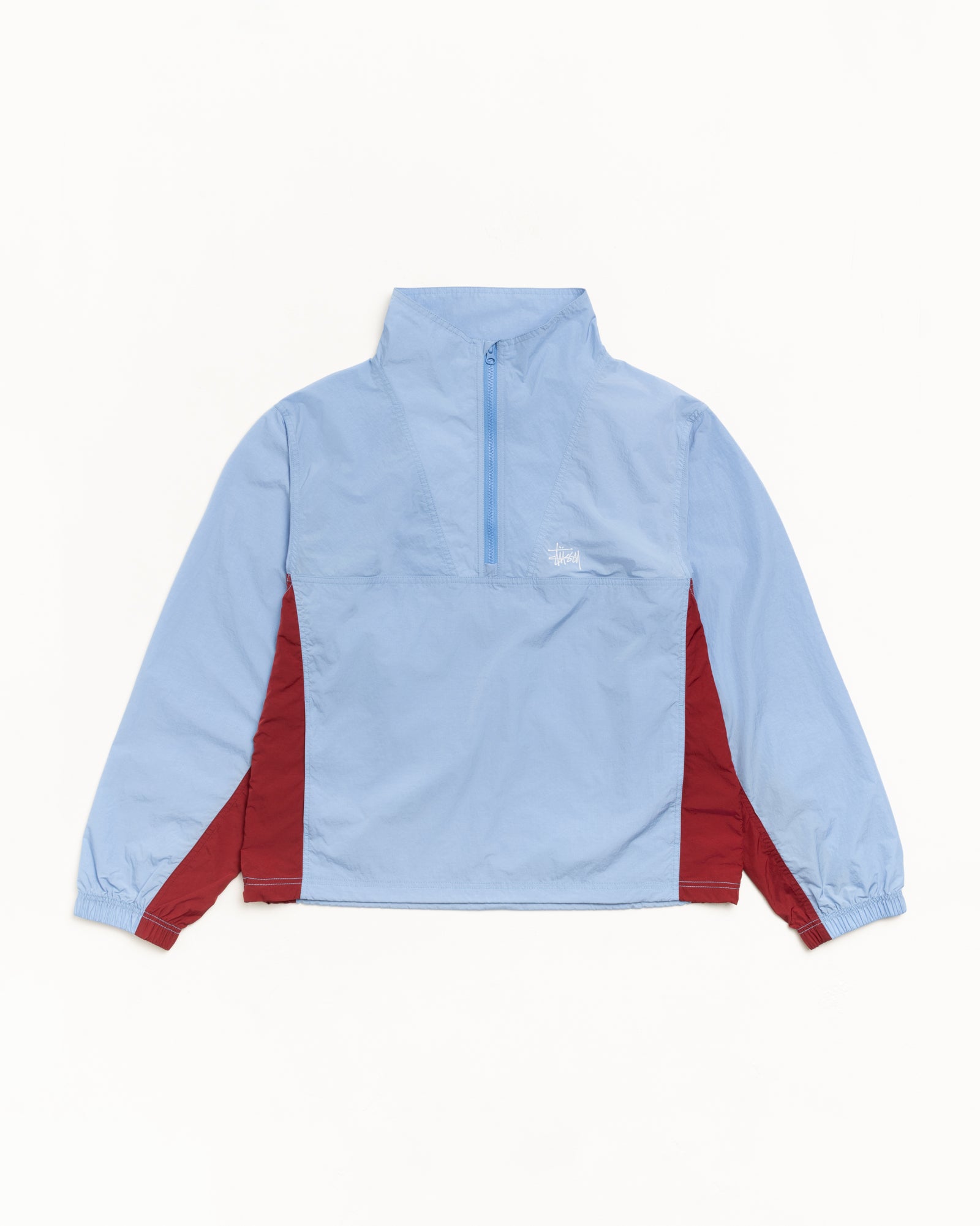 Warm Up Pullover – Blue | Outerwear | Stüssy