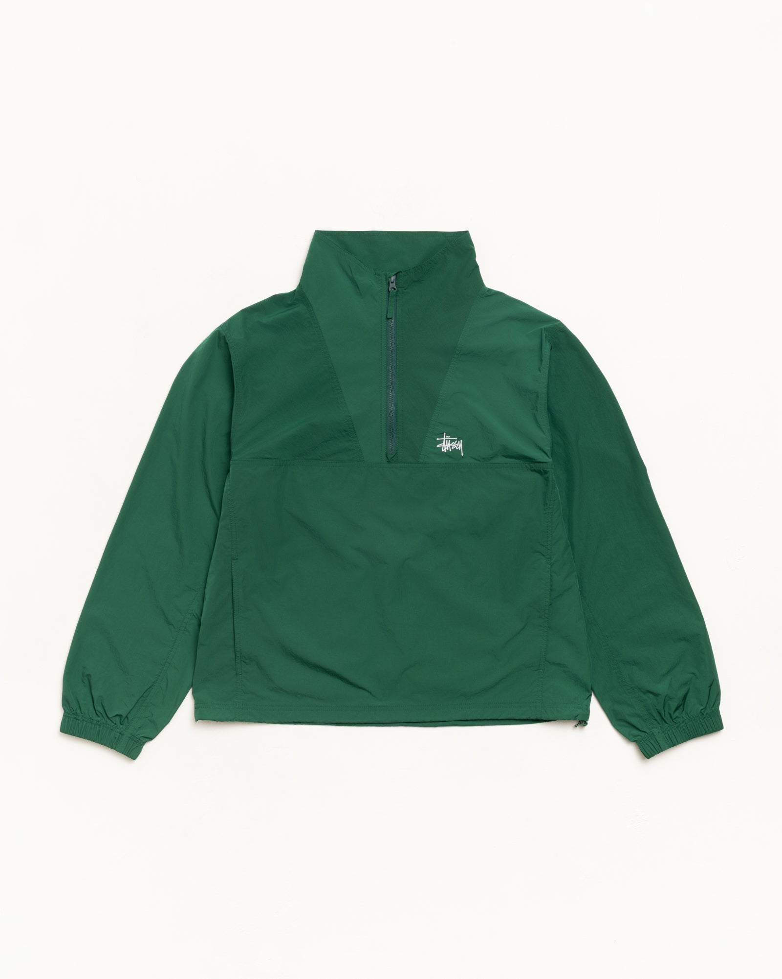 Warm Up Pullover – Green | Outerwear | Stüssy