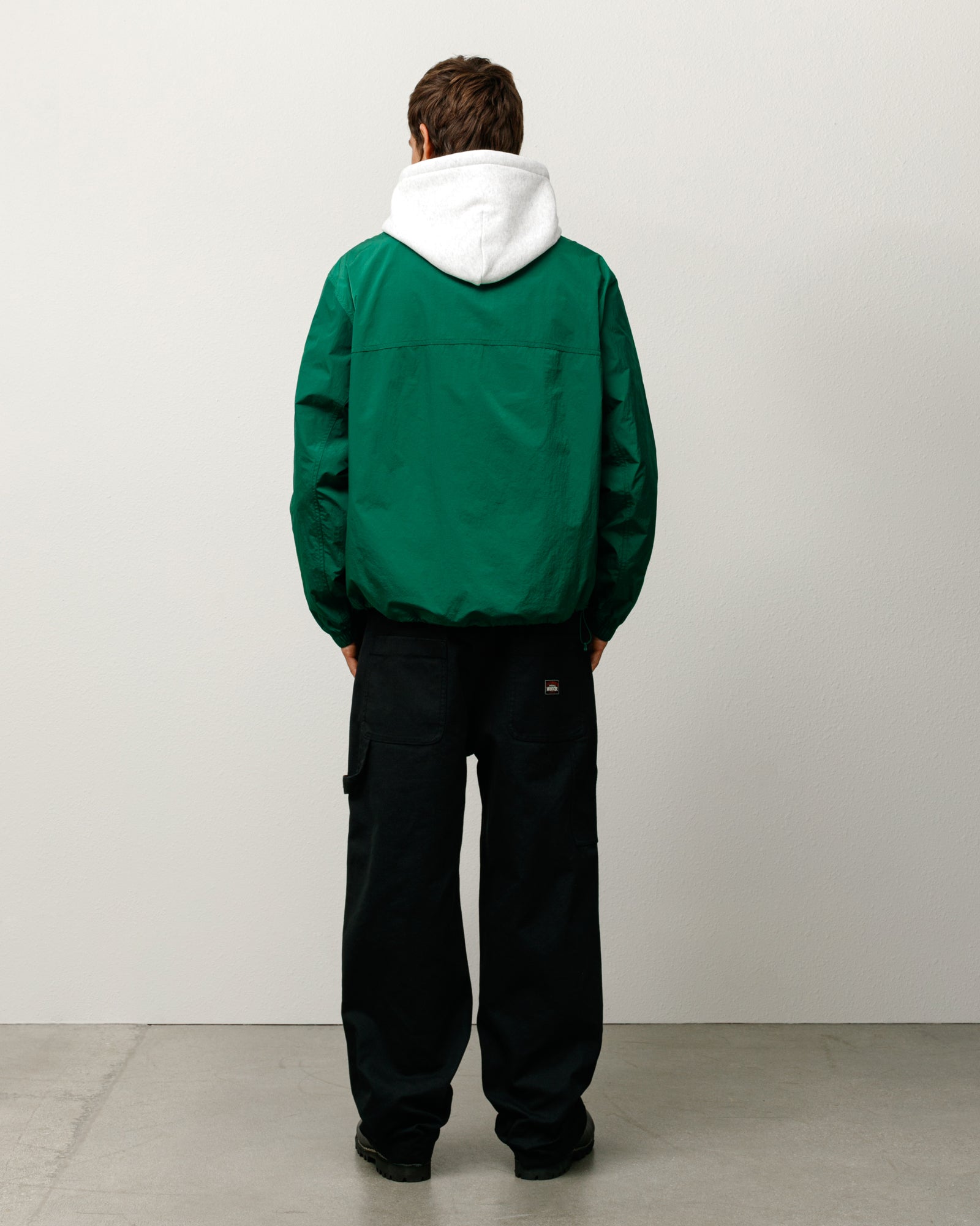 Warm Up Pullover – Green | Outerwear | Stüssy