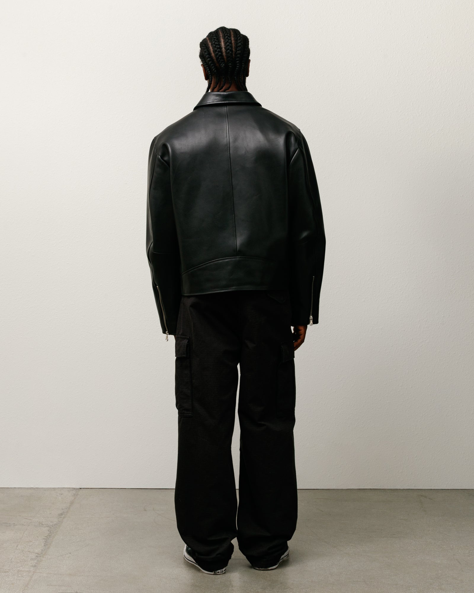 Biker Jacket – Black | Outerwear | Stüssy