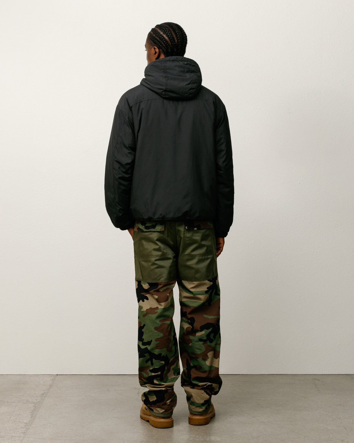 Insulated Hooded Jacket – Black | Outerwear | Stüssy