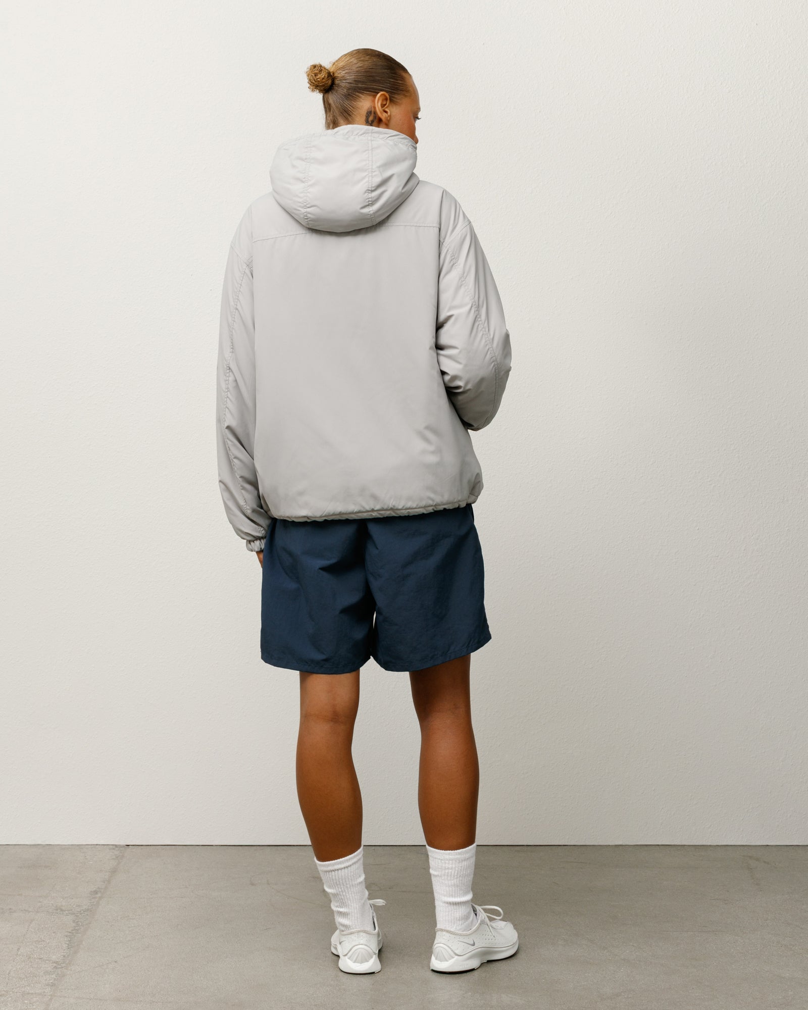 Insulated Hooded Jacket – Grey | Outerwear | Stüssy
