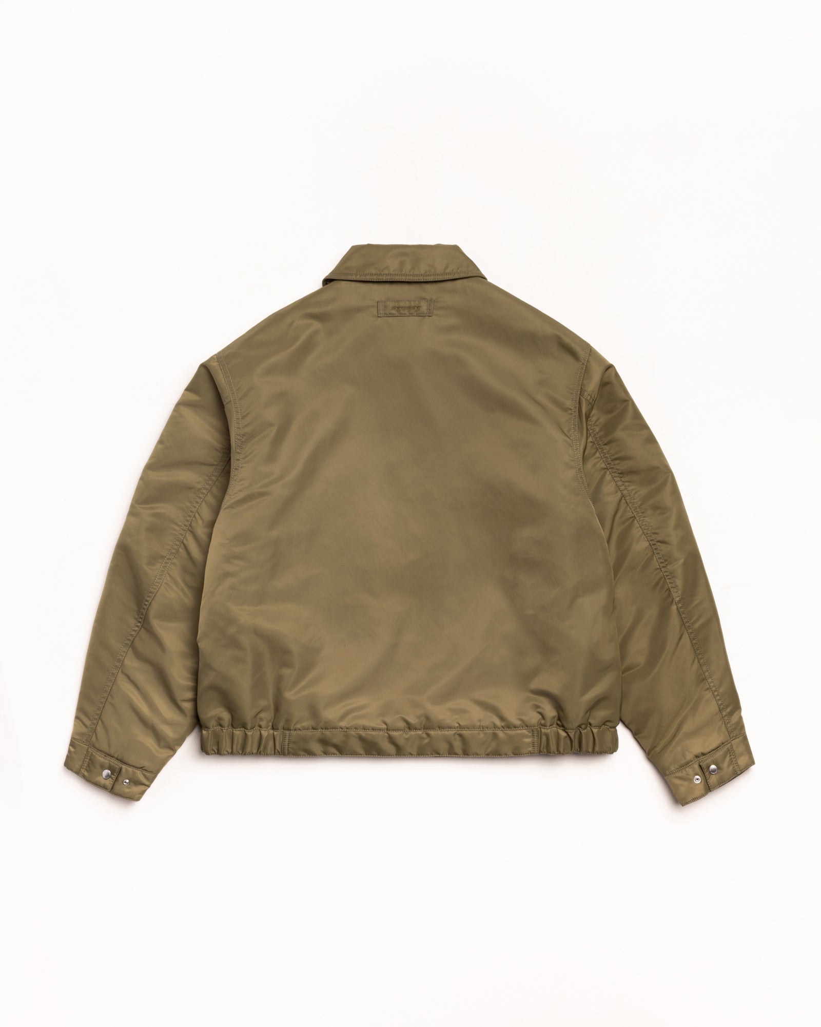 Pile Lined Zip Jacket – Olive | Outerwear | Stüssy