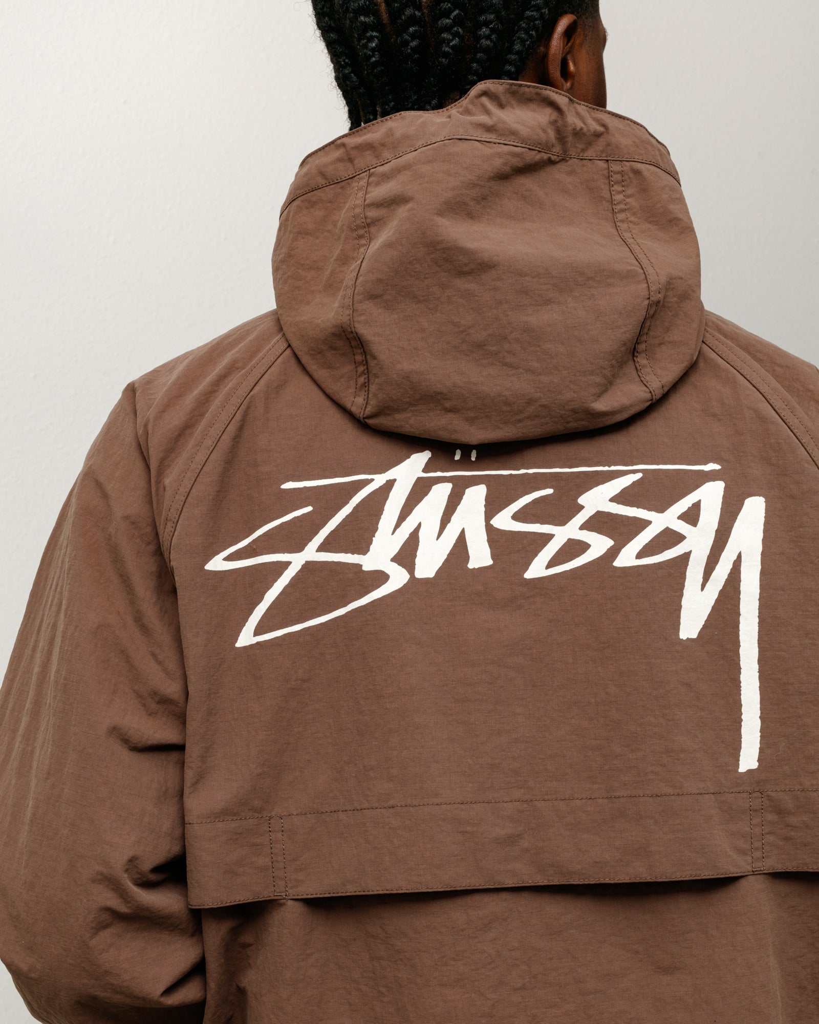 Nylon Beach Shell – Coffee | Outerwear | Stüssy