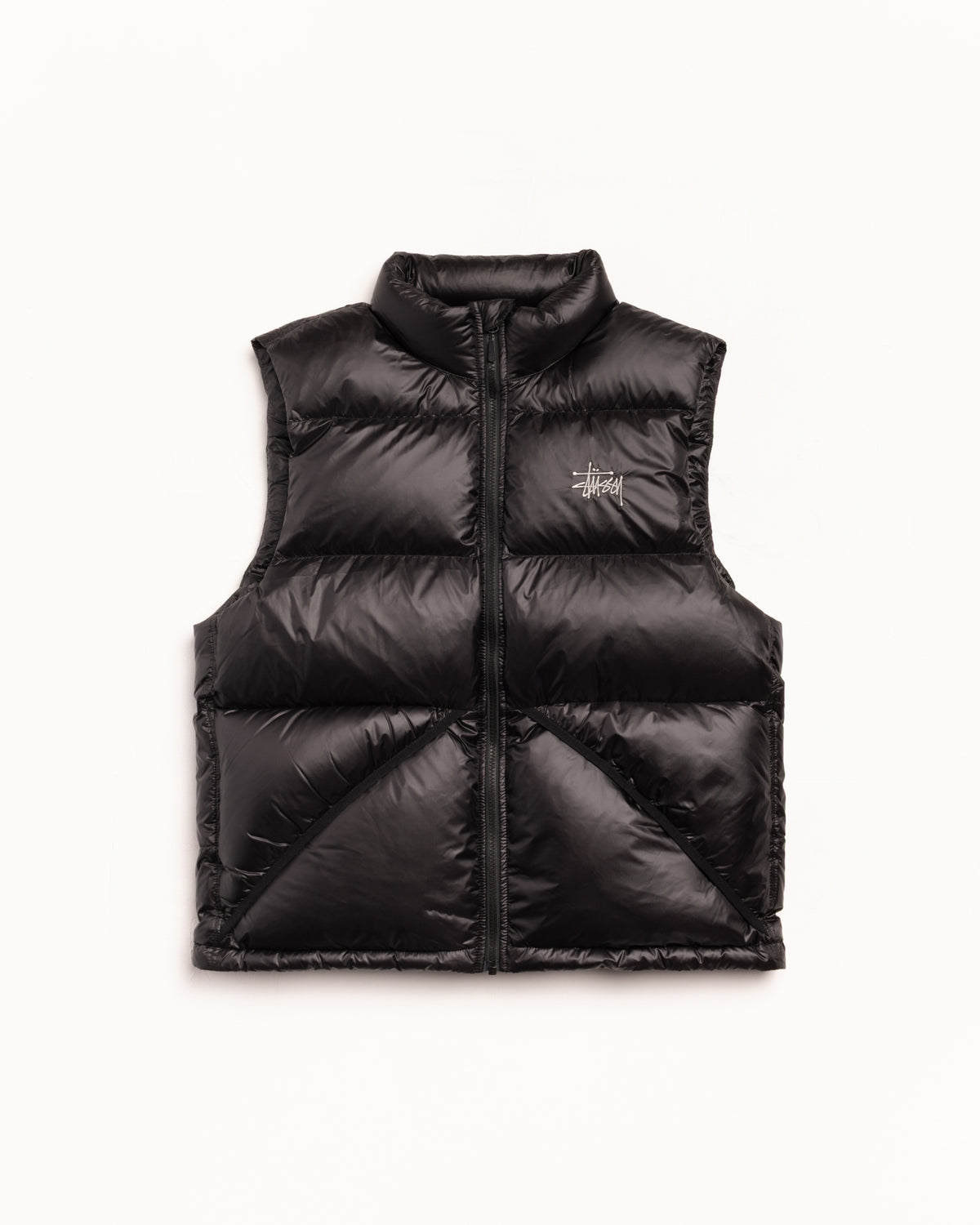 Micro Ripstop Down Vest – Black | Outerwear | Stüssy