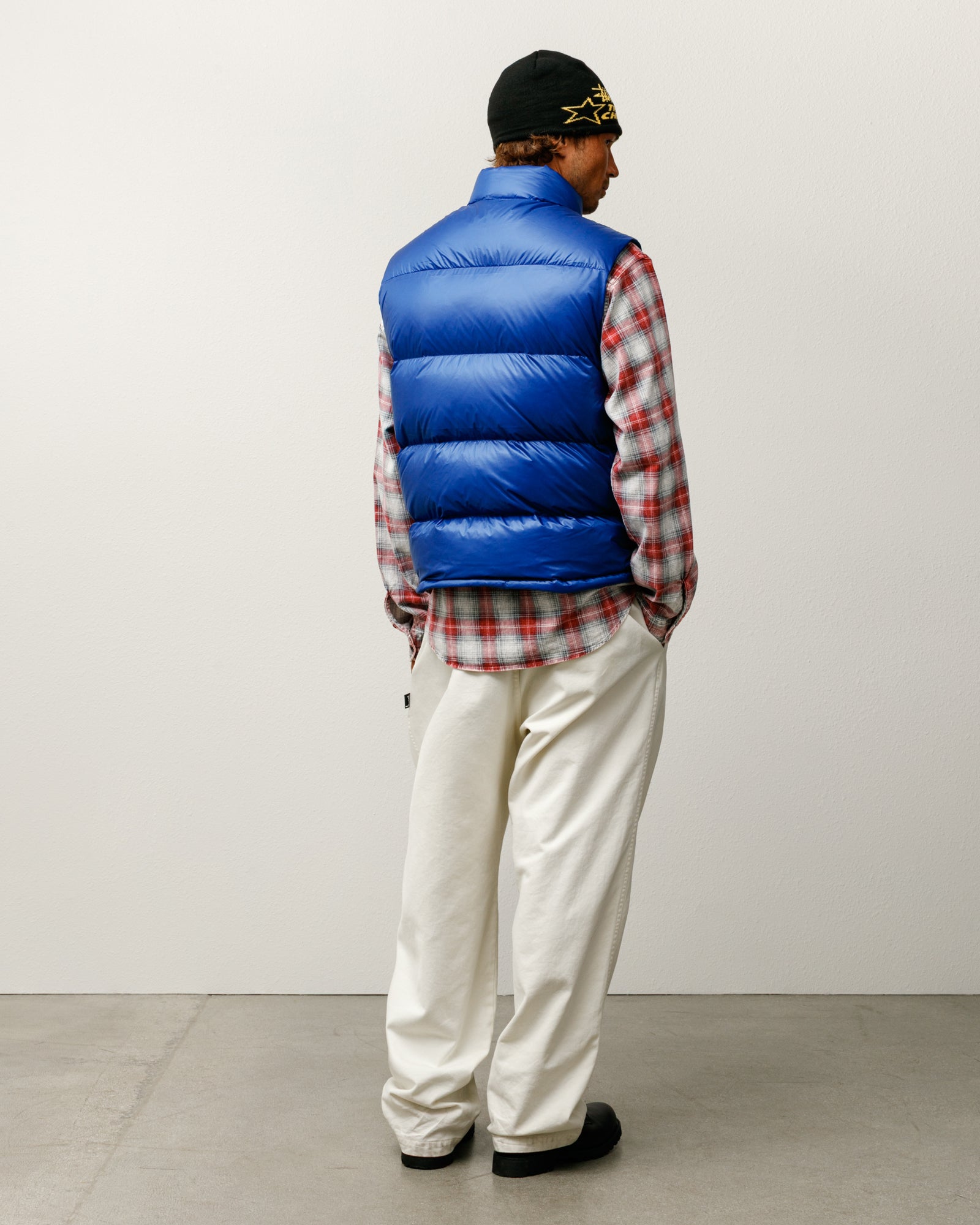 Micro Ripstop Down Vest – Royal | Outerwear | Stüssy