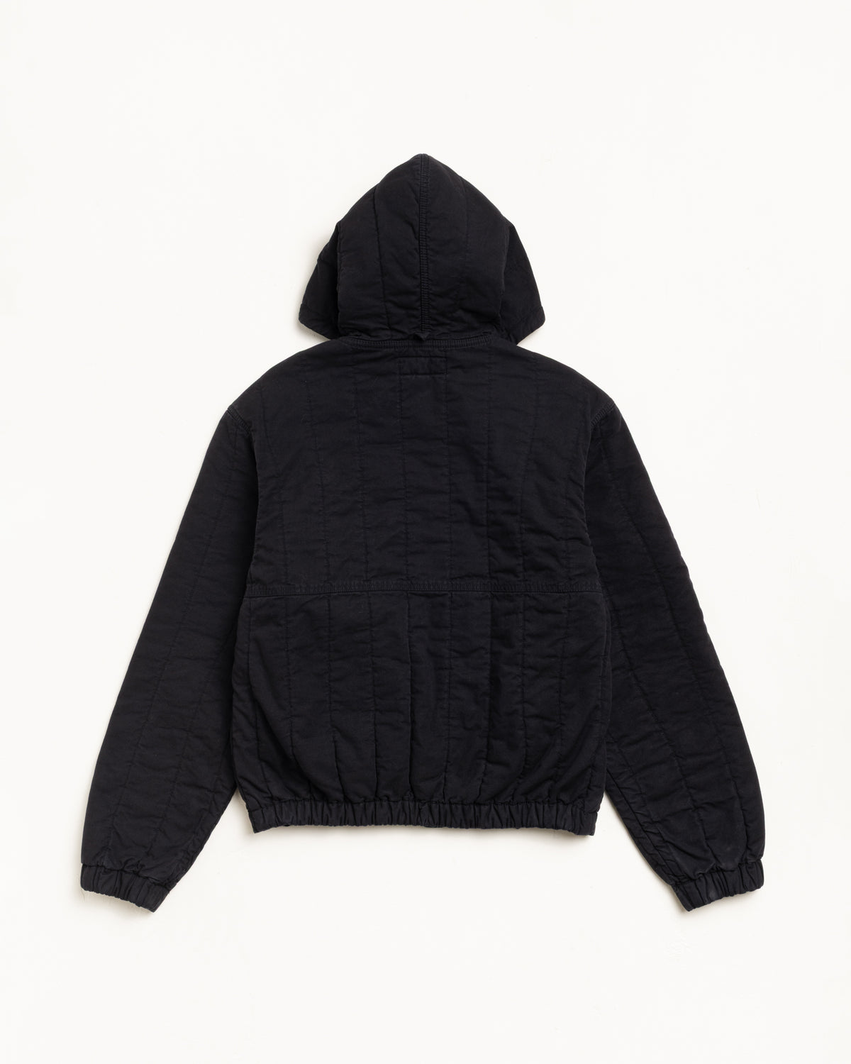Quilted Canvas Work Jacket – Black | Outerwear | Stüssy