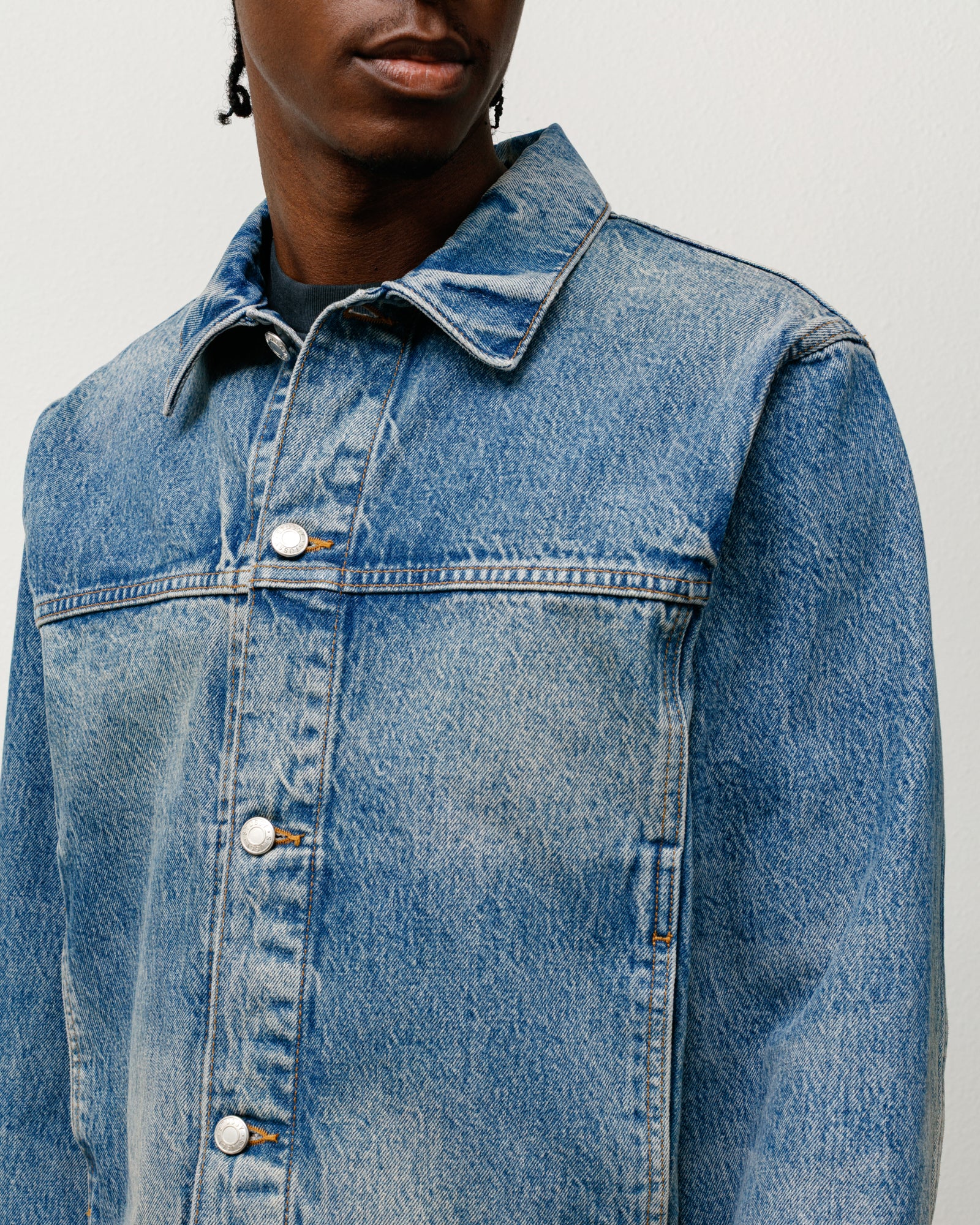 Trucker Jacket Denim – Weekend Wash | Outerwear | Stüssy