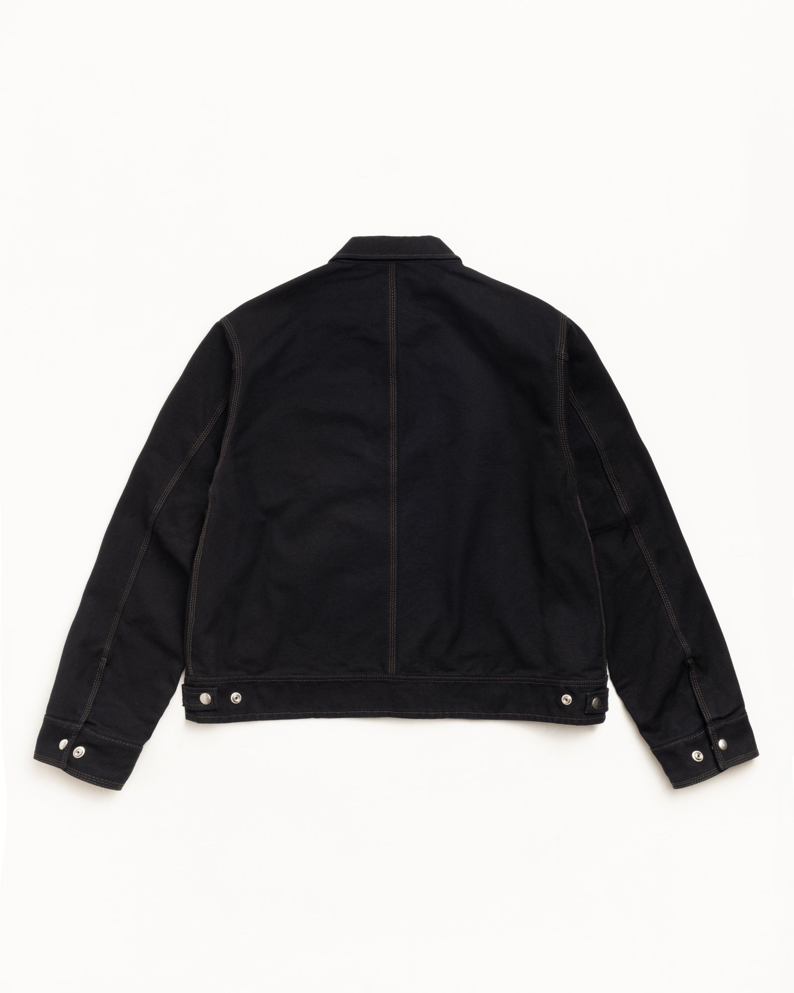 Work Jacket Collared – Black | Outerwear | Stüssy