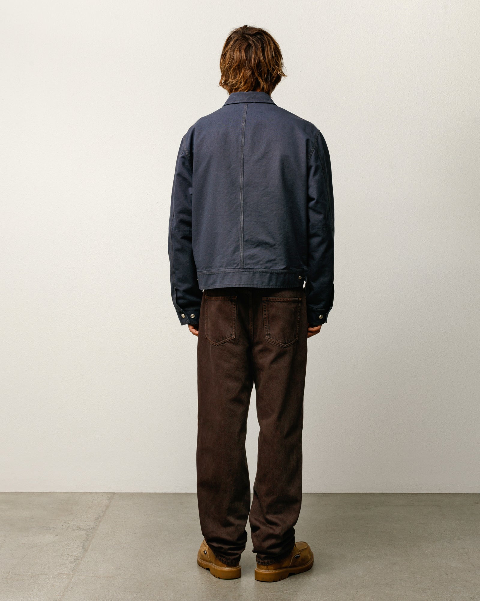 Work Jacket Collared – Blue | Outerwear | Stüssy