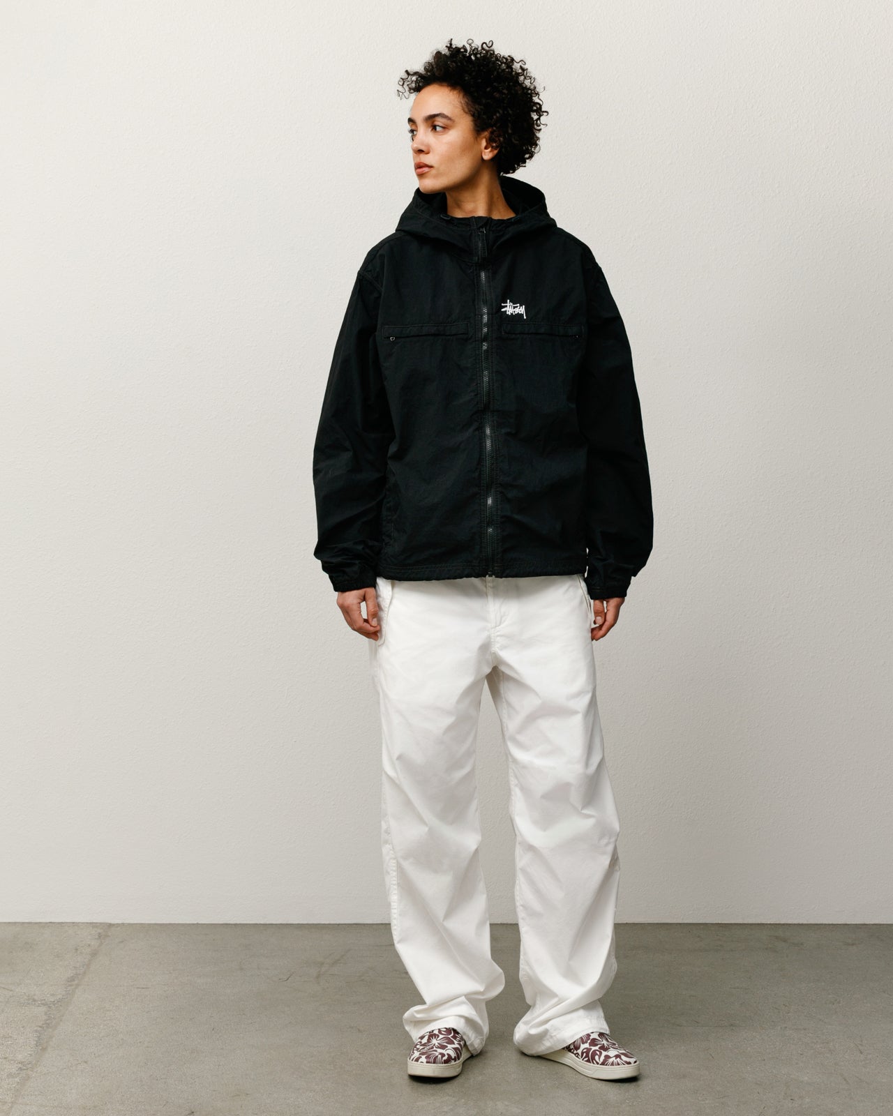 Lightweight Hooded Jacket – Black | Outerwear | Stüssy