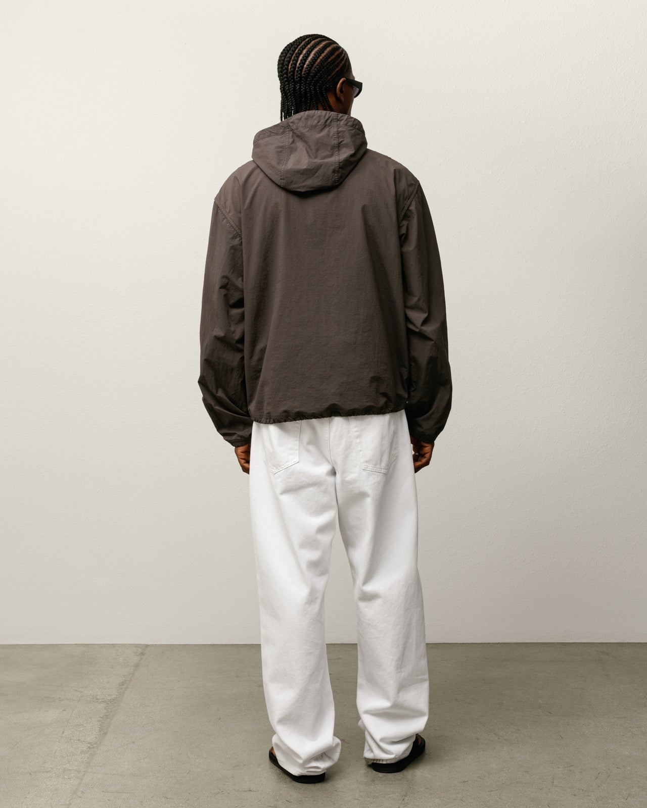 【新品】STUSSY MA-1 JACKET BROWN CDG×STUSSY 40th Anniversary Back Logo MA-1 Jacket Khaki M (K-133609)