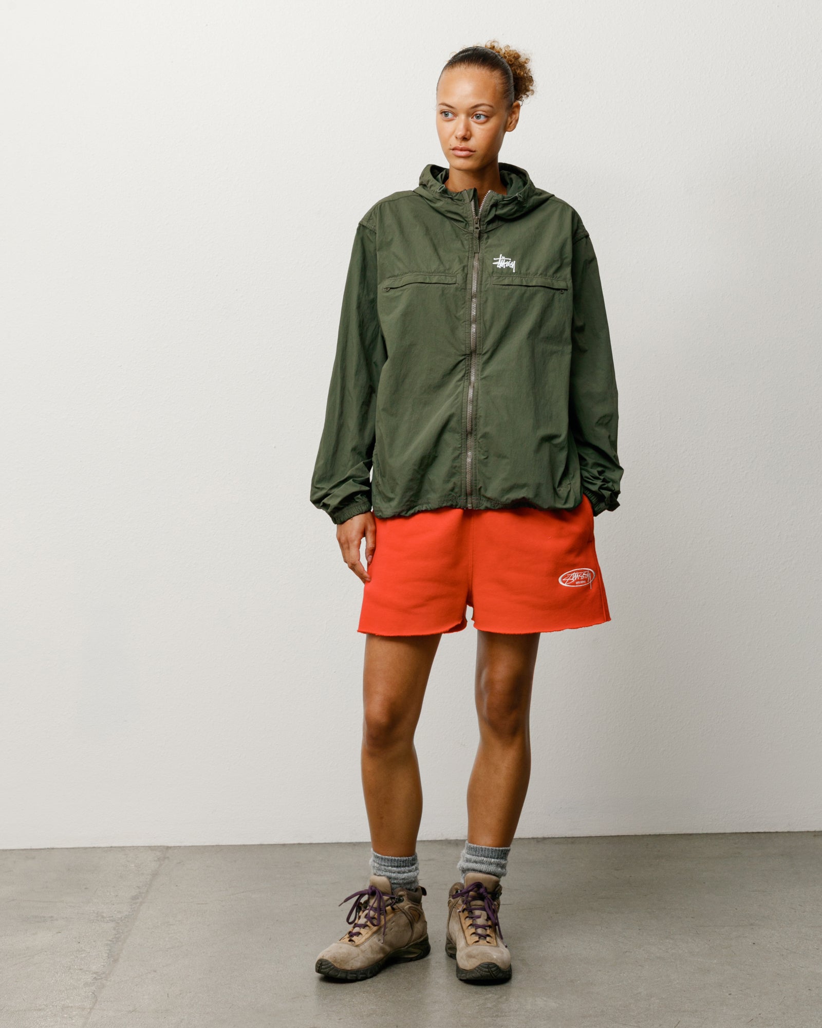 Lightweight Hooded Jacket – Olive | Outerwear | Stüssy