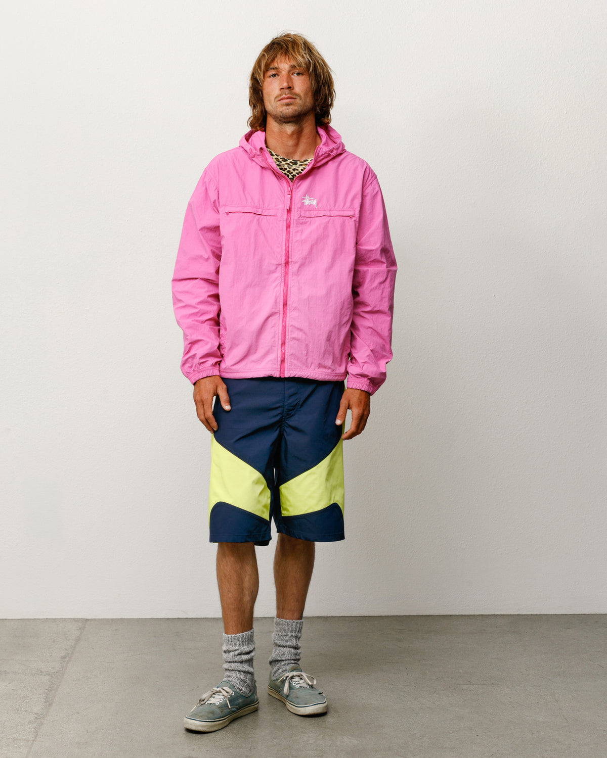 Lightweight Hooded Jacket – Pink | Outerwear | Stüssy