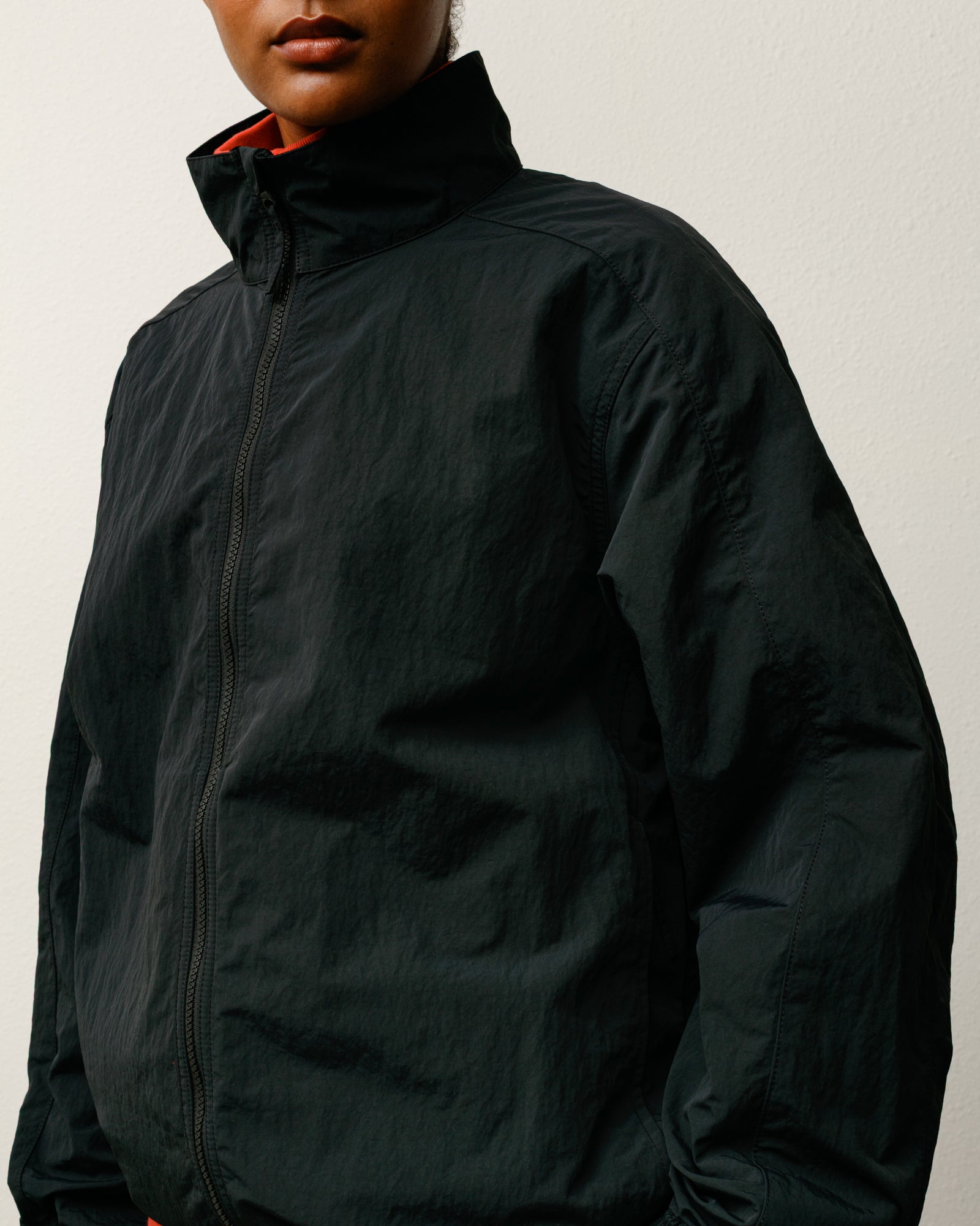 Lightweight Mock Jacket – Black | Outerwear | Stüssy