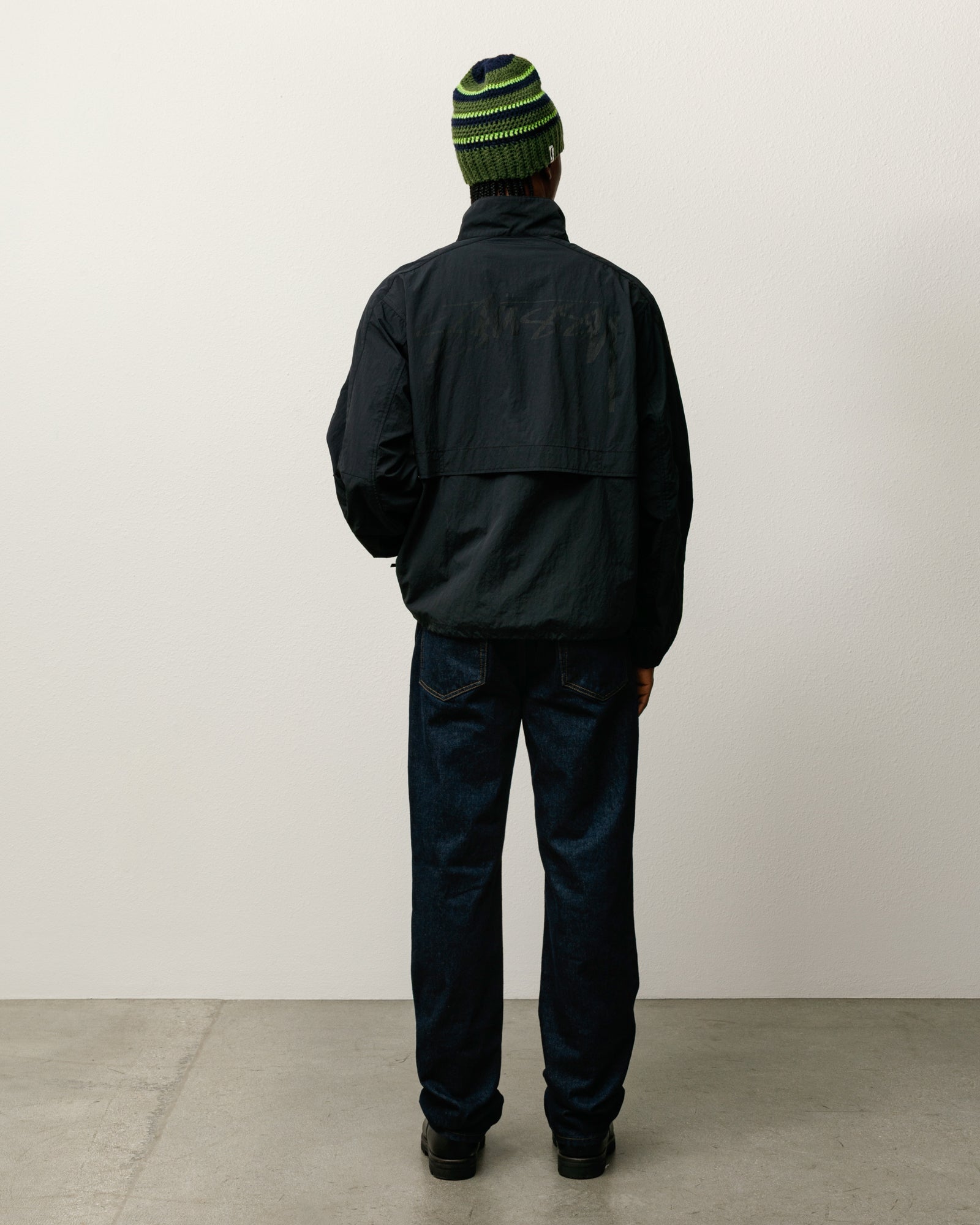 Lightweight Mock Jacket – Black | Outerwear | Stüssy