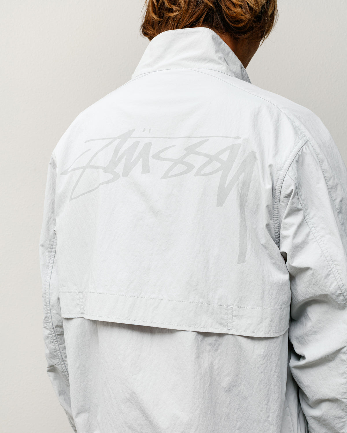 Lightweight Mock Jacket – Grey | Outerwear | Stüssy