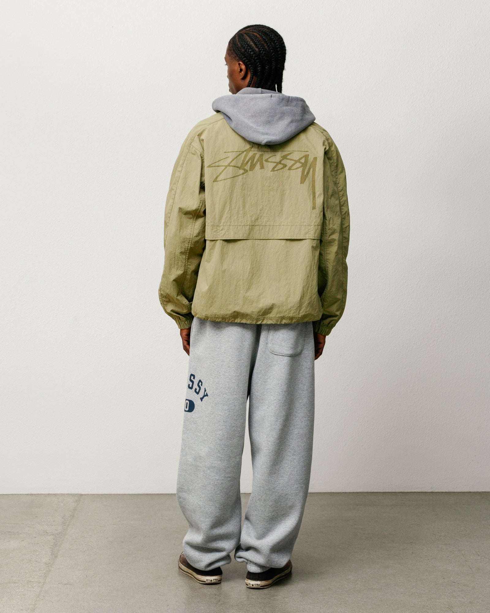 Lightweight Mock Jacket - Khaki | Outerwear | Stüssy