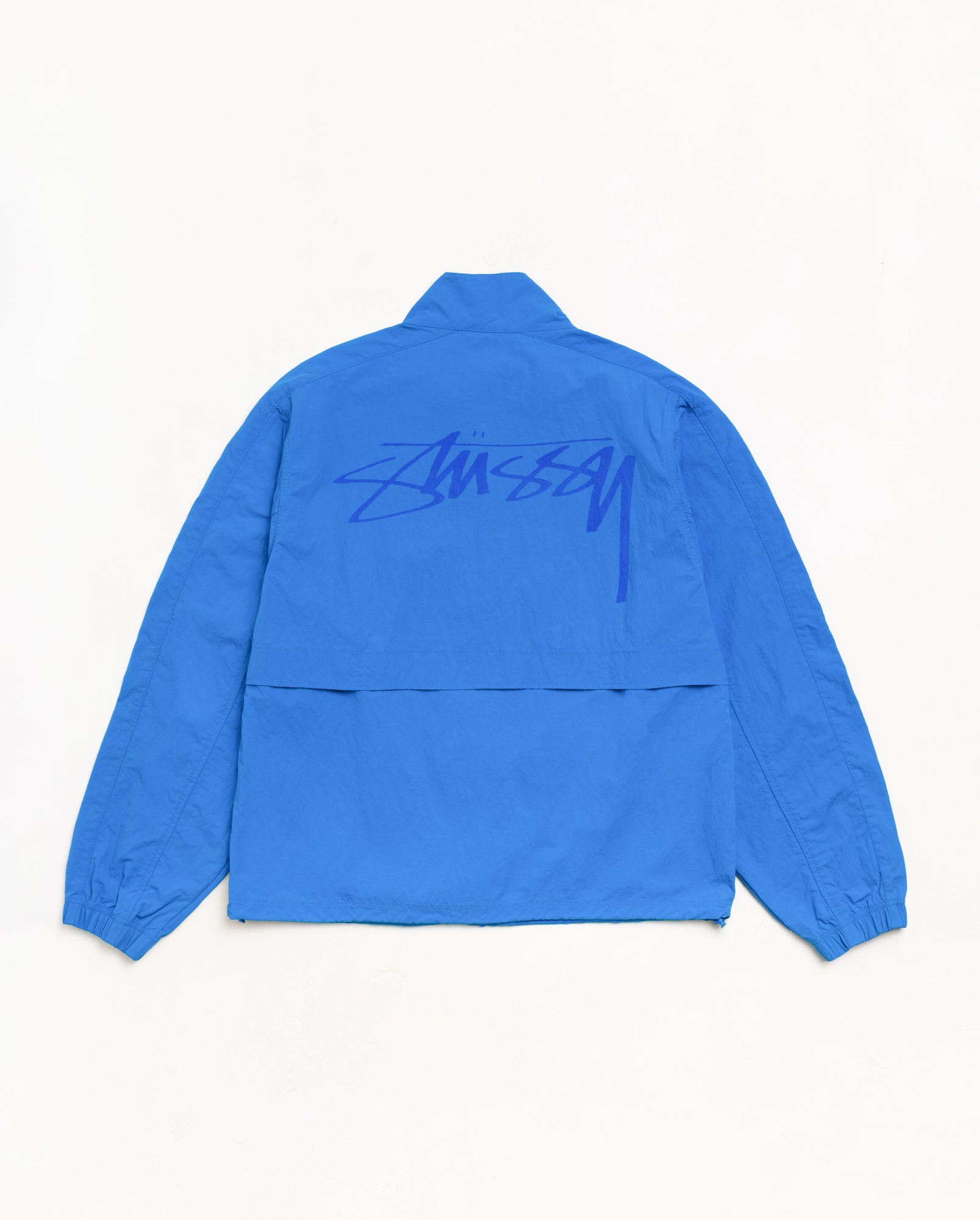 Lightweight Mock Jacket Unisex Long Sleeve In Ocean | hero:main:collection:new-arrivals,shirts,tops-shirts,all,tees,outerwear,denim,knits,accessories,sunglasses,hoodies,sweats,mens-hoodies-sweatshirts,shorts,pants,bottoms,crew-sweats,zip-ups,swim,sweatpants,graphics,lazy-tees,swim,basic-9twenty,button-ups,shorts,cargos,denim-jeans,bottoms,bags,belts,wearables,gear,footwear,button-ups,basic-tops,jerseys,big-ol,classics,slim,jackets,all, | product-card-slider