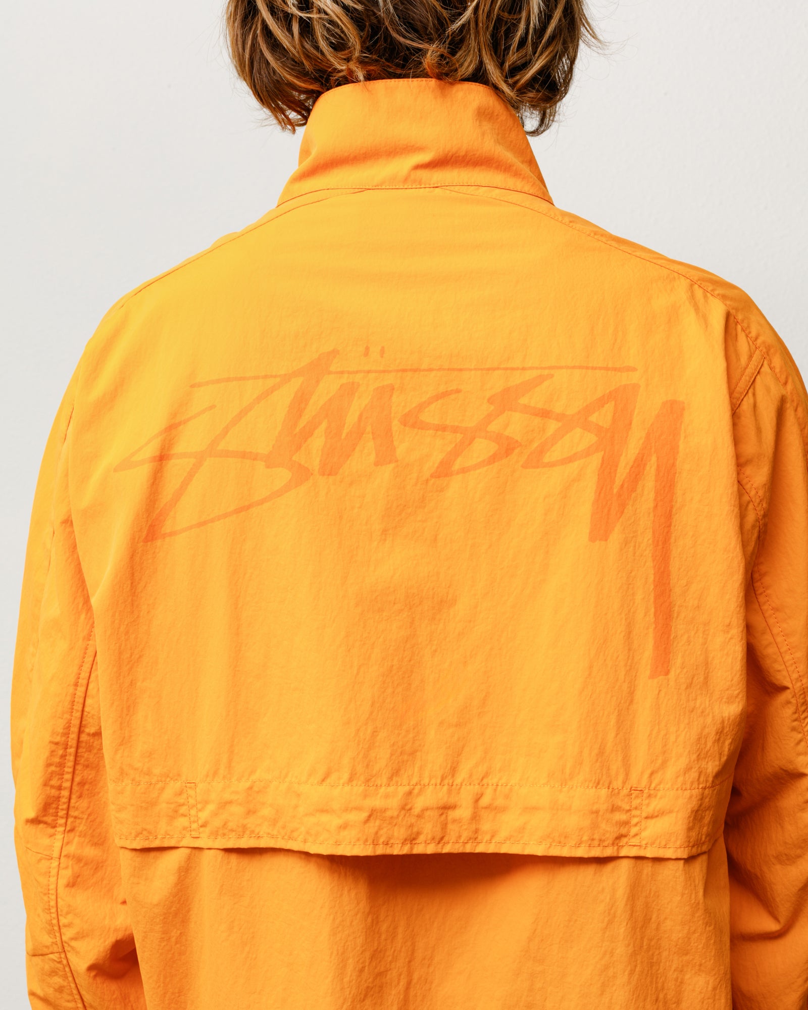 Lightweight Mock Jacket – Orange | Outerwear | Stüssy