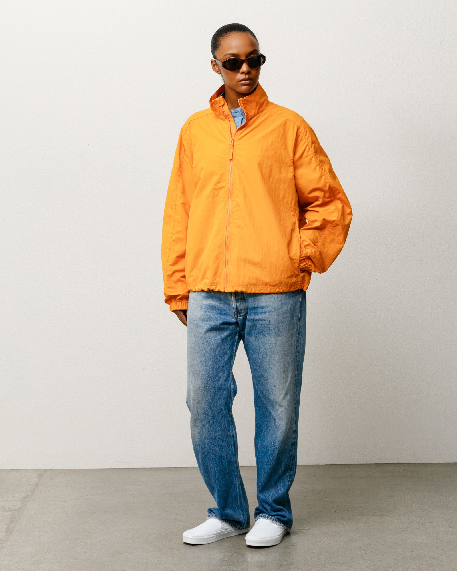 Lightweight Mock Jacket – Orange | Outerwear | Stüssy