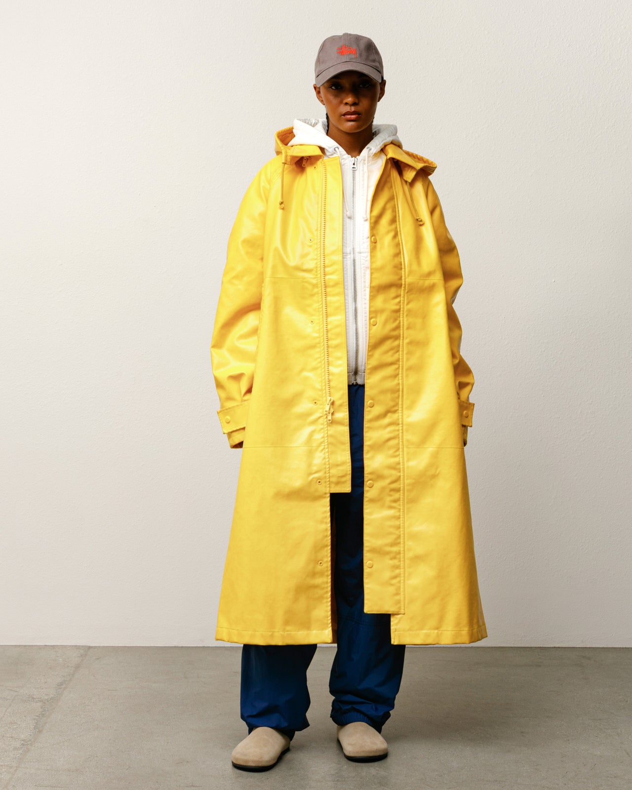 Coated Field Coat – Yellow | Outerwear | Stüssy