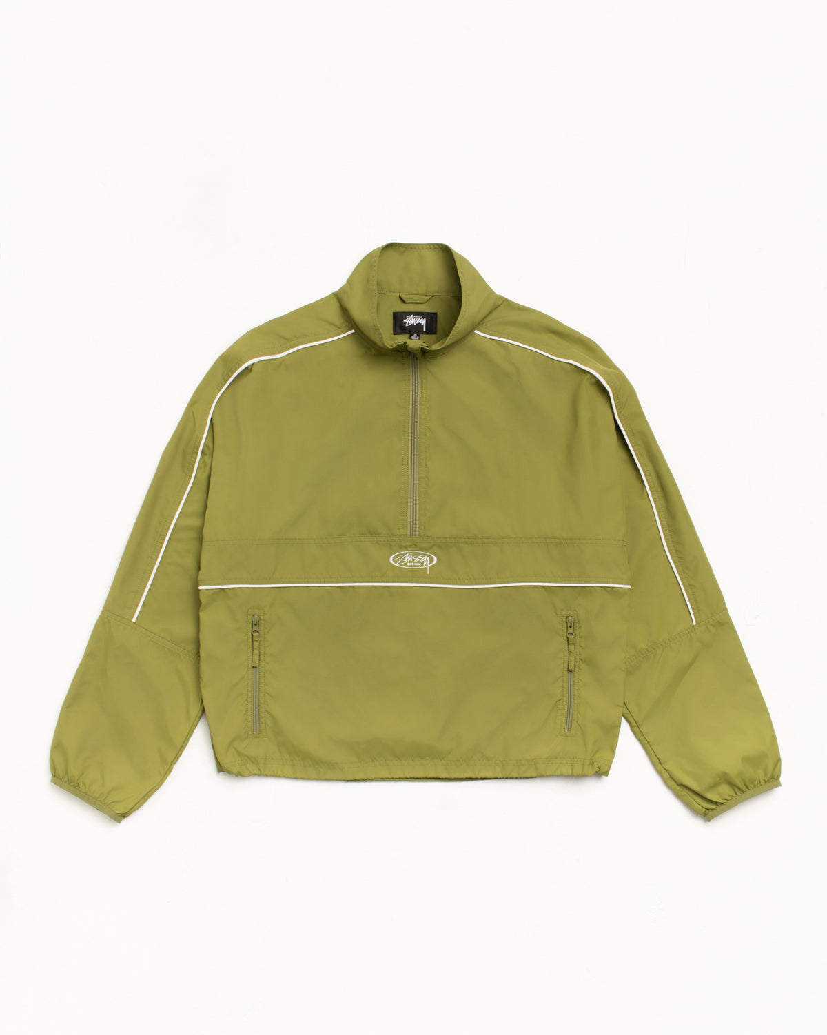 Lightweight Pullover Jacket – Olive | Outerwear | Stüssy
