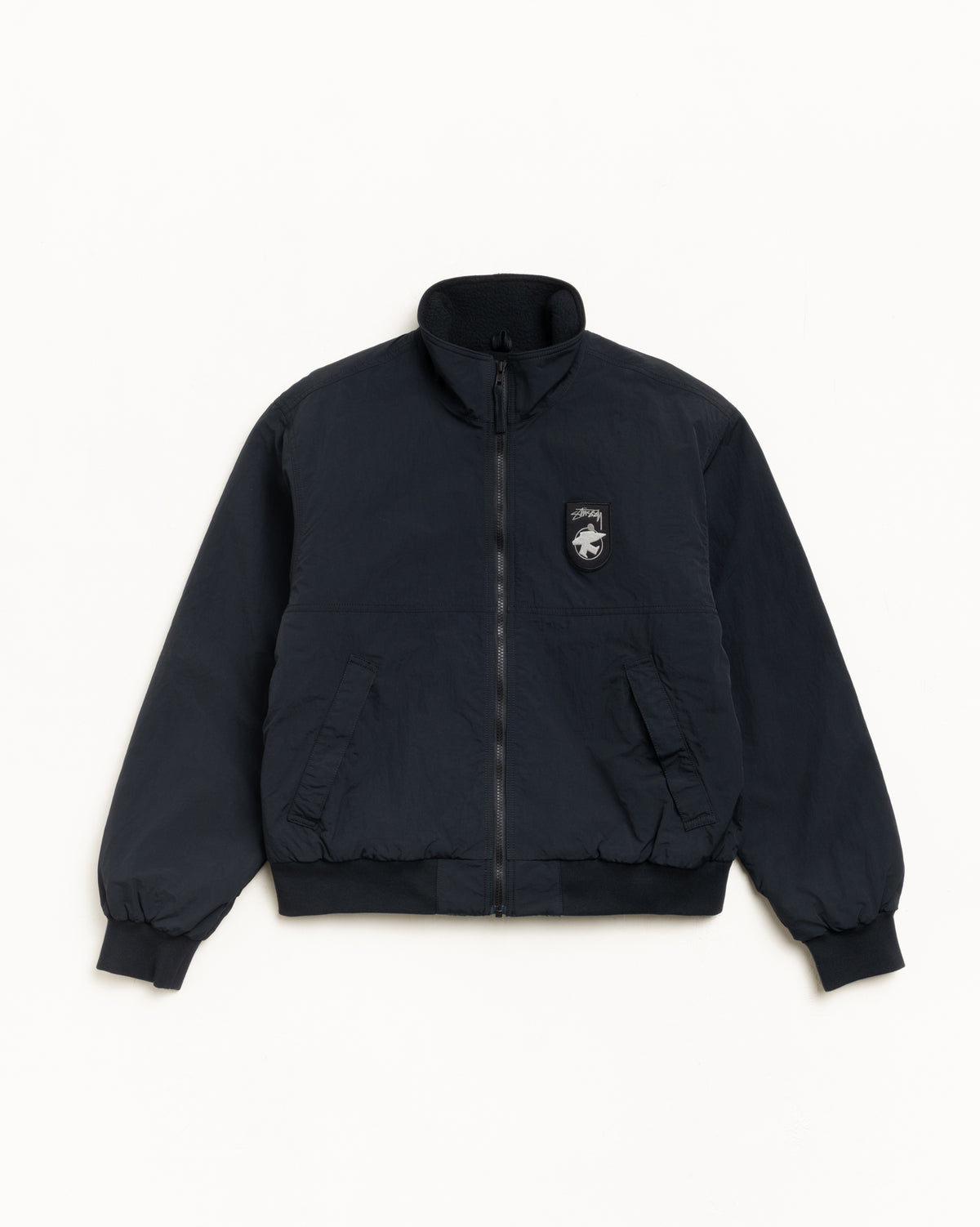 Polar Fleece Lined Jacket – Black | Outerwear | Stüssy