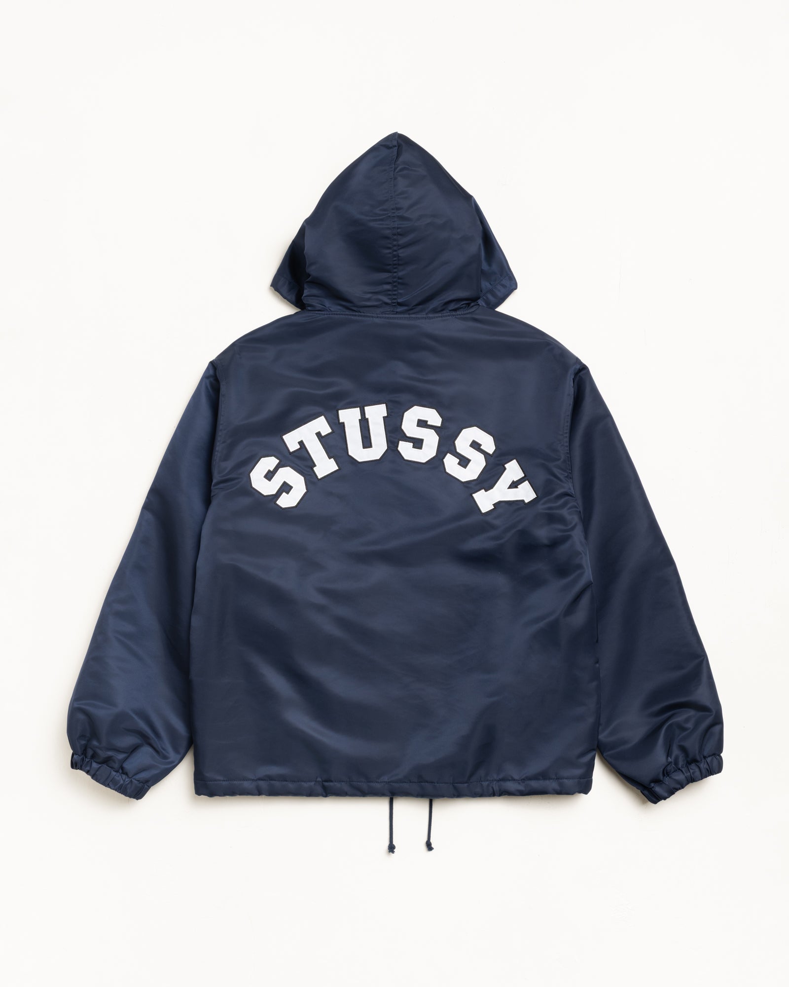 Hooded Coaches Jacket – Navy | Outerwear | Stüssy