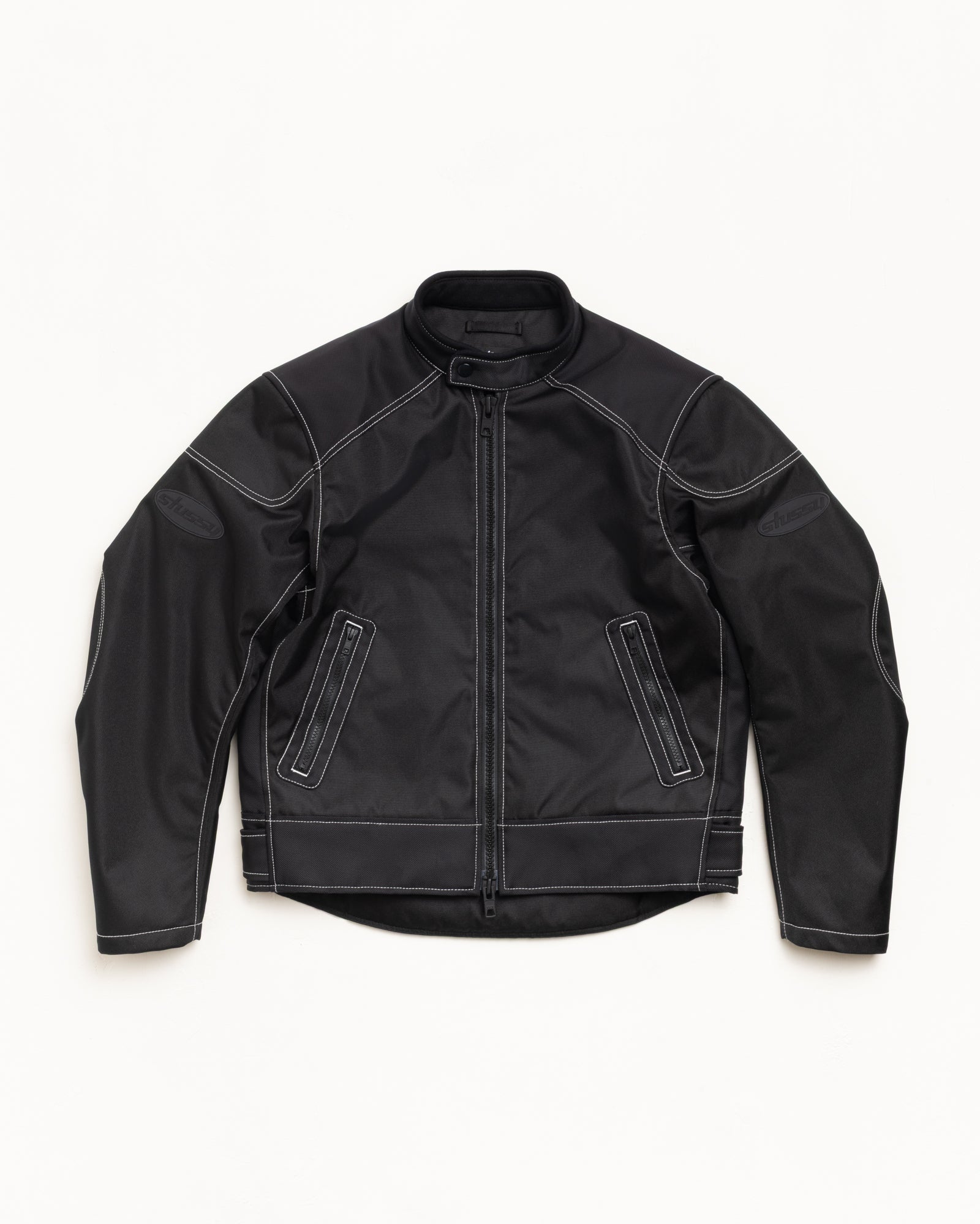 最終値下げ‼️STUSSY 23SS TWILL MOTO ZIP JACKET Moto Jacket – Black | Outerwear | Stüssy