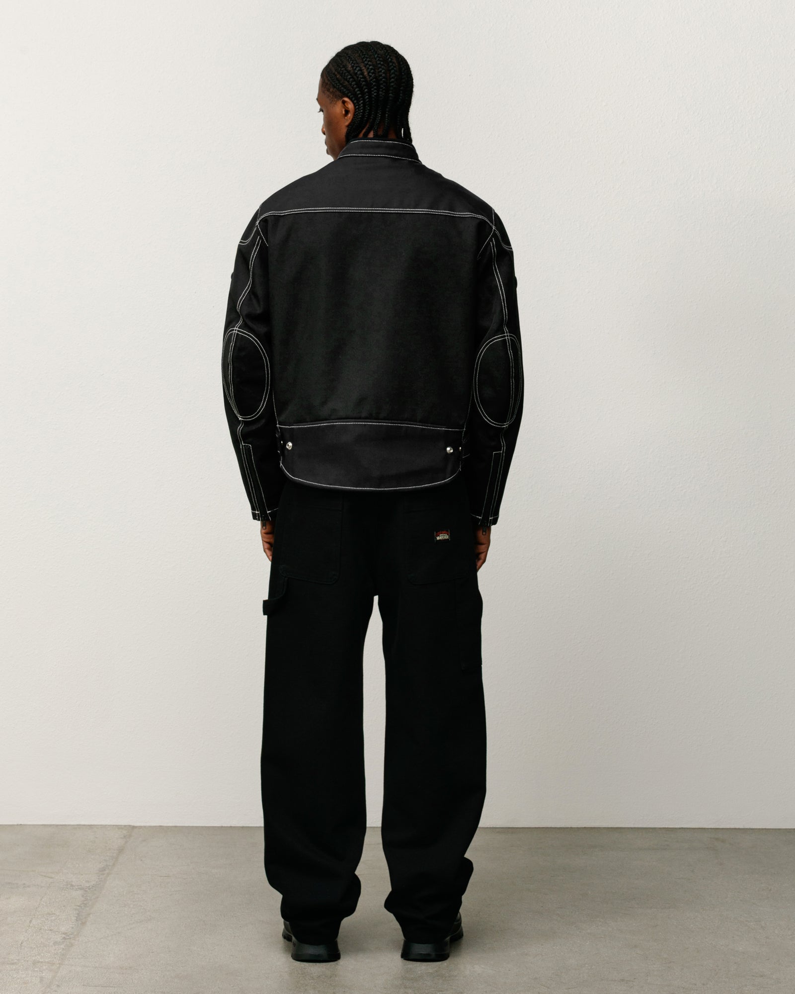 Moto Jacket – Black | Outerwear | Stüssy
