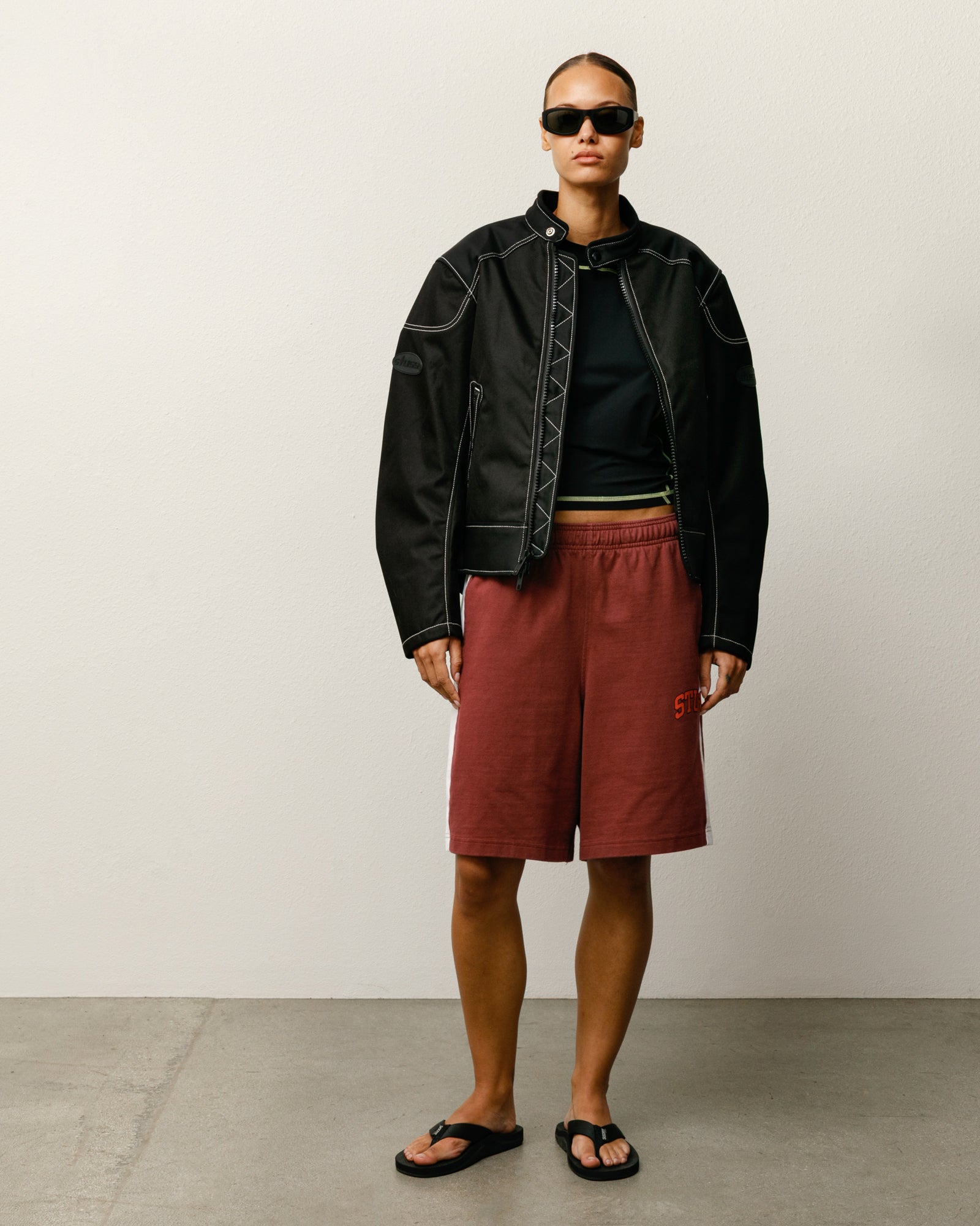 Moto Jacket – Black | Outerwear | Stüssy