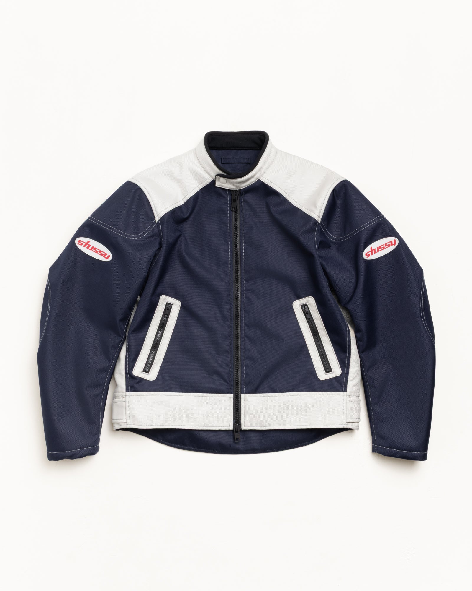 Moto Jacket – Navy | Outerwear | Stüssy
