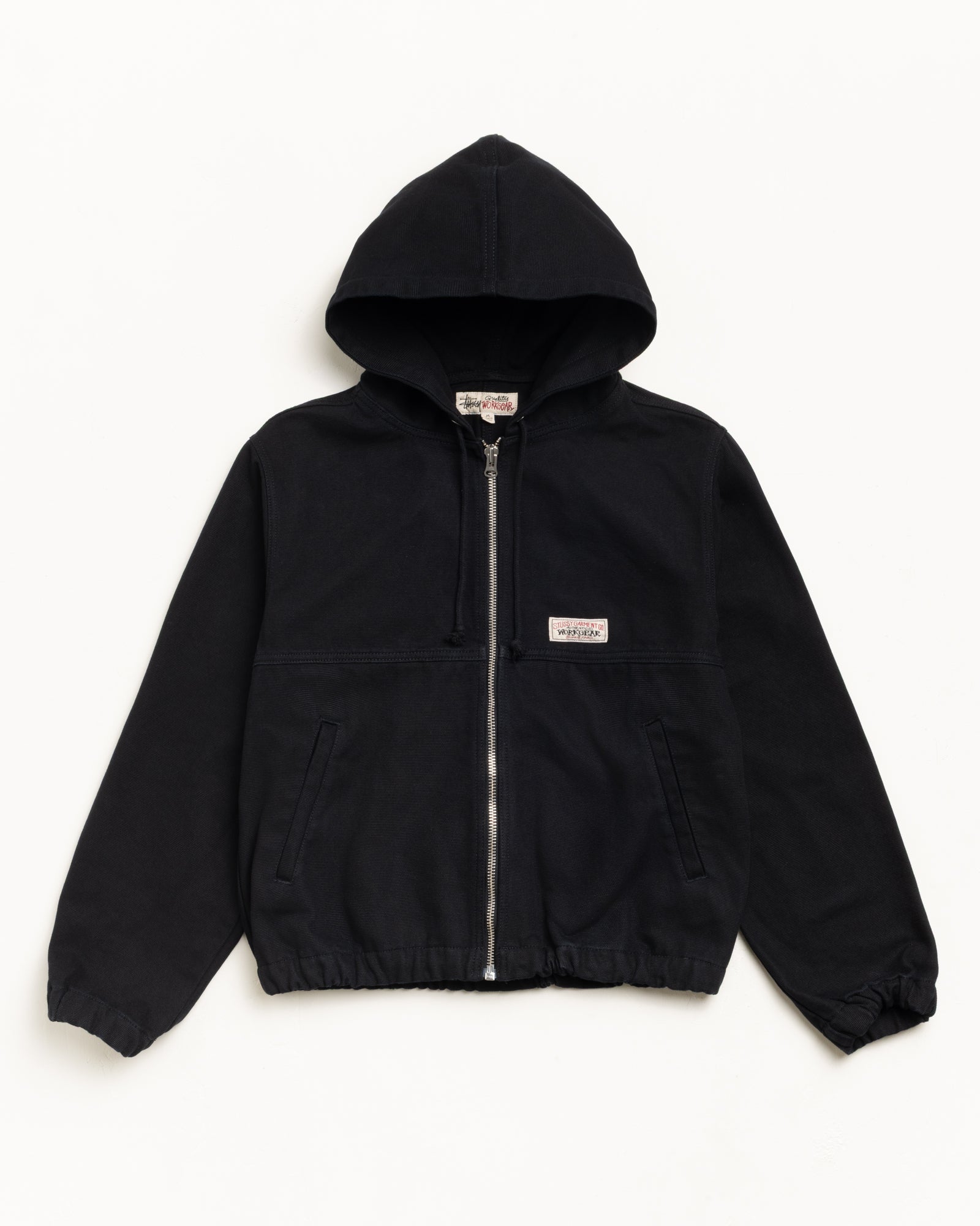 Work Jacket Unlined Canvas – Black | Outerwear | Stüssy