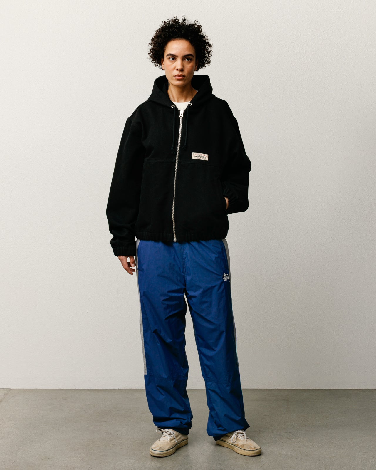 Work Jacket Unlined Canvas – Black | Outerwear | Stüssy